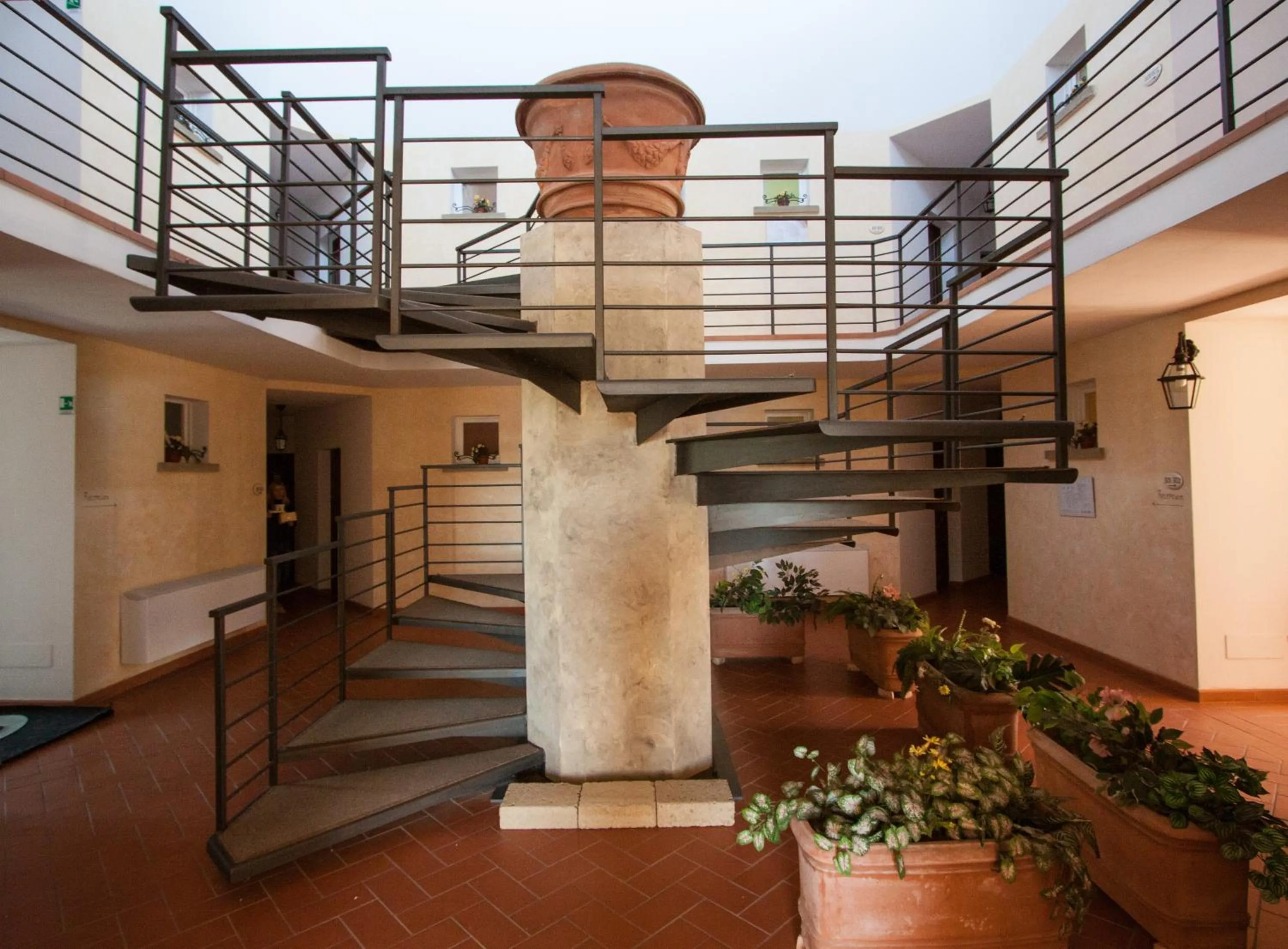 Inner courtyard view in Borgo San Martino - Residence Hotel & SPA