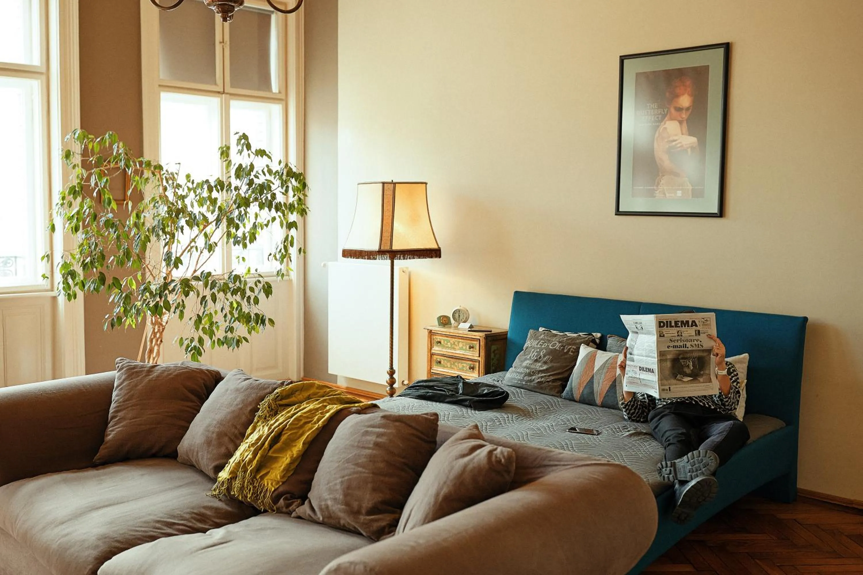 Living room in Camino Home