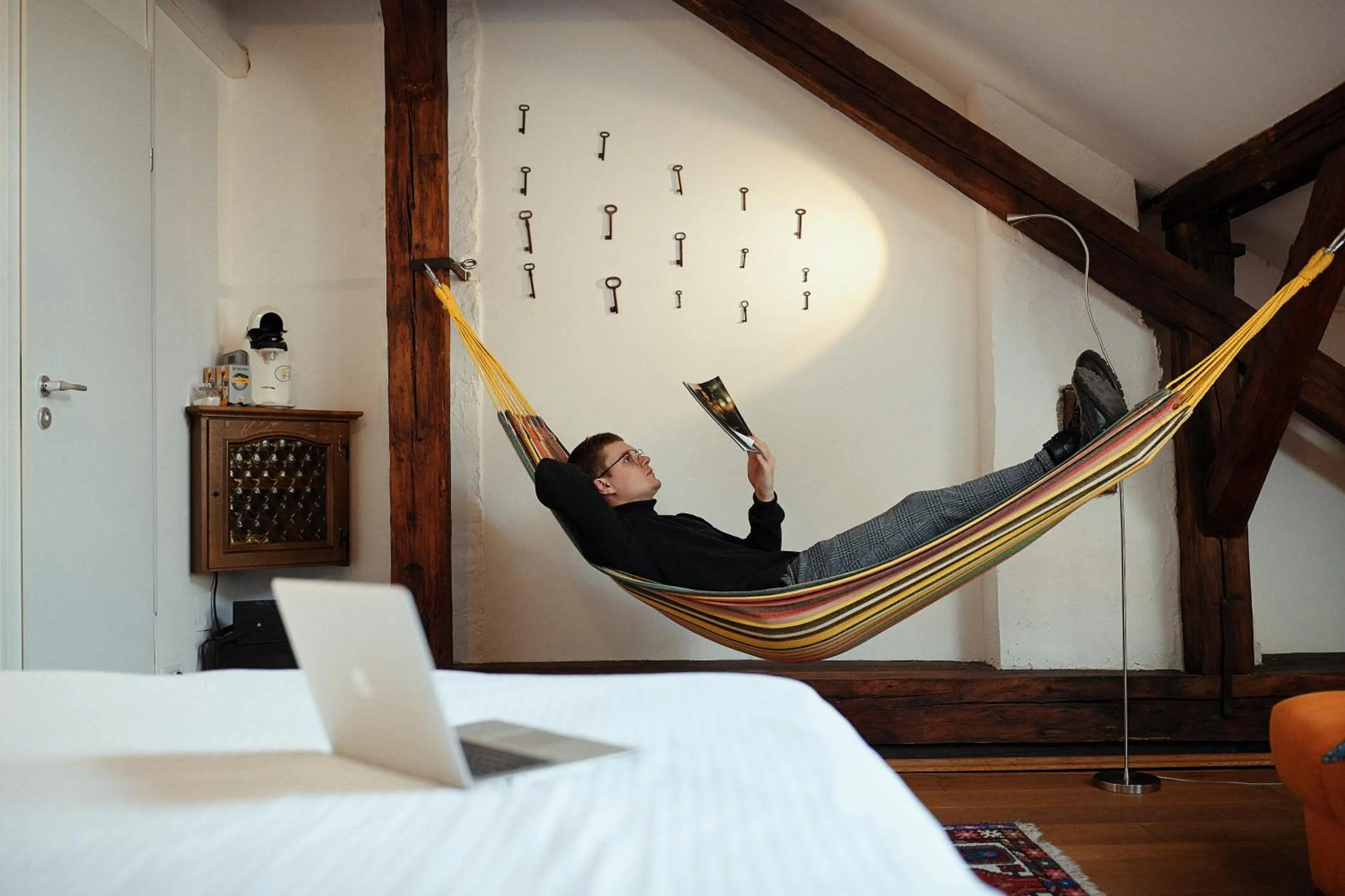 Decorative detail, Bed in Camino Home