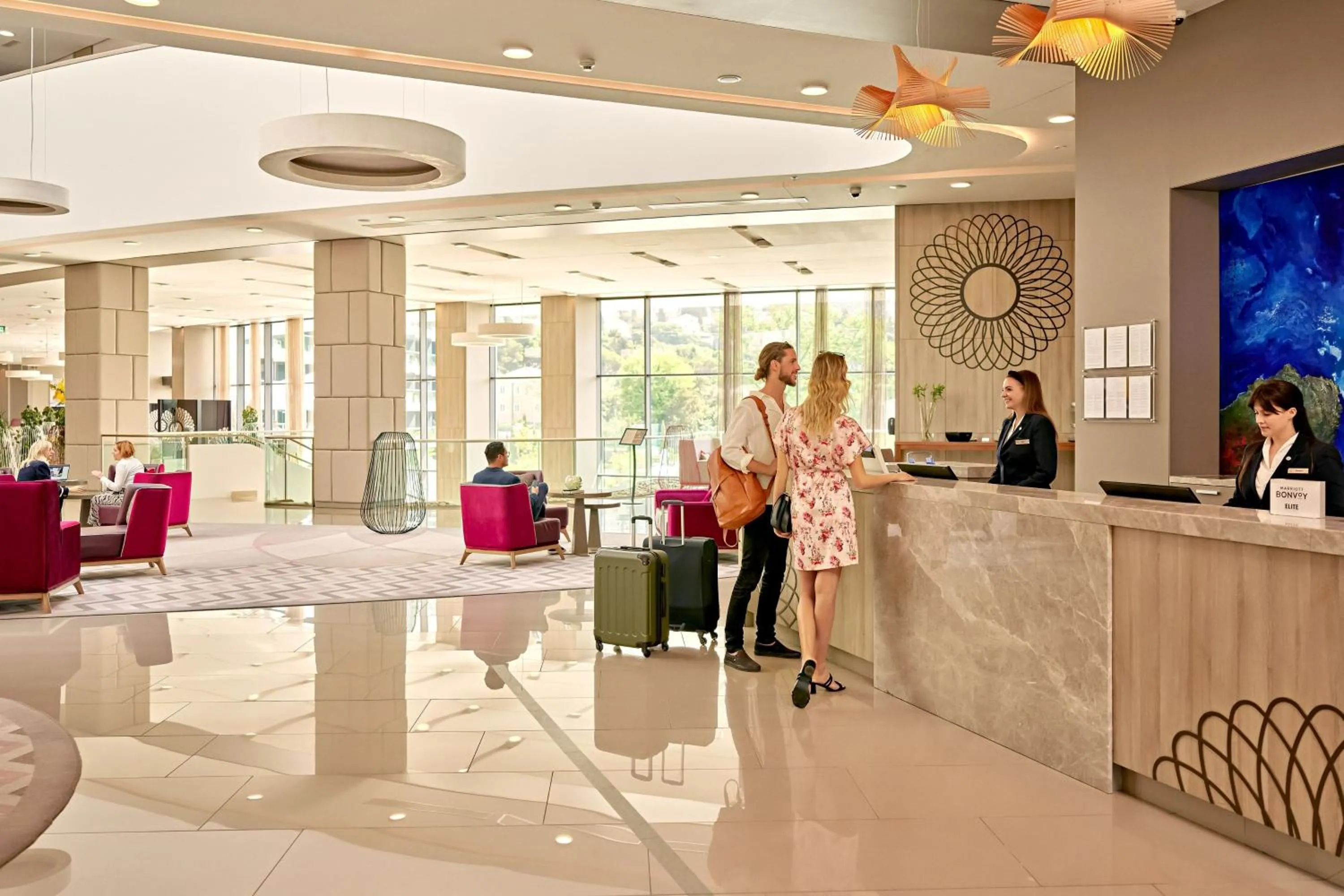Lobby or reception in Sheraton Dubrovnik Riviera Hotel