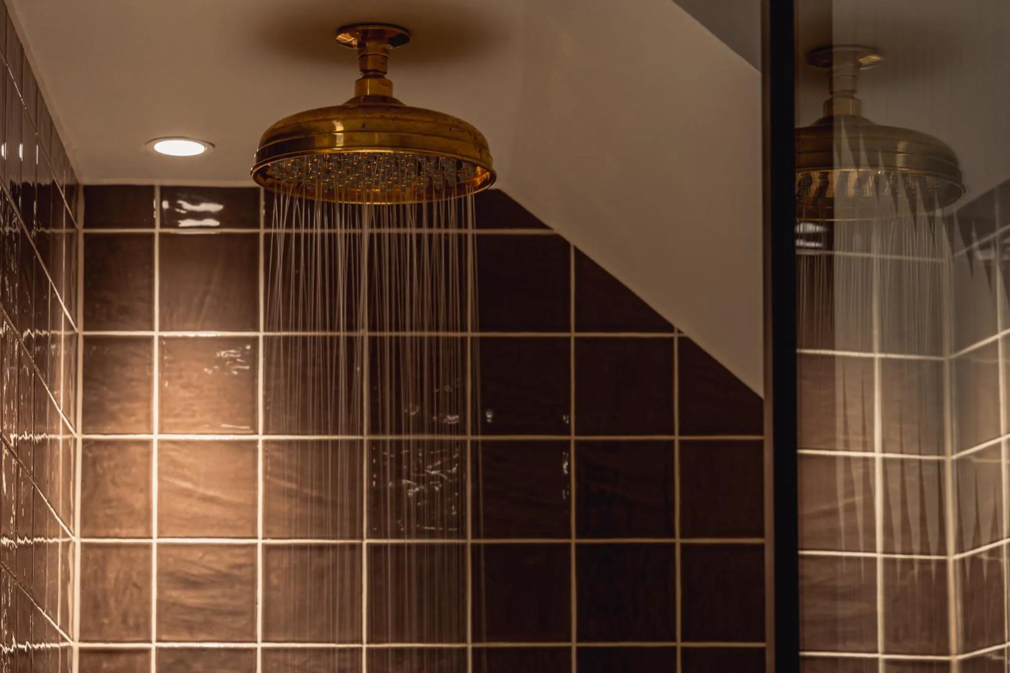 Shower in No.124 by GuestHouse, Brighton