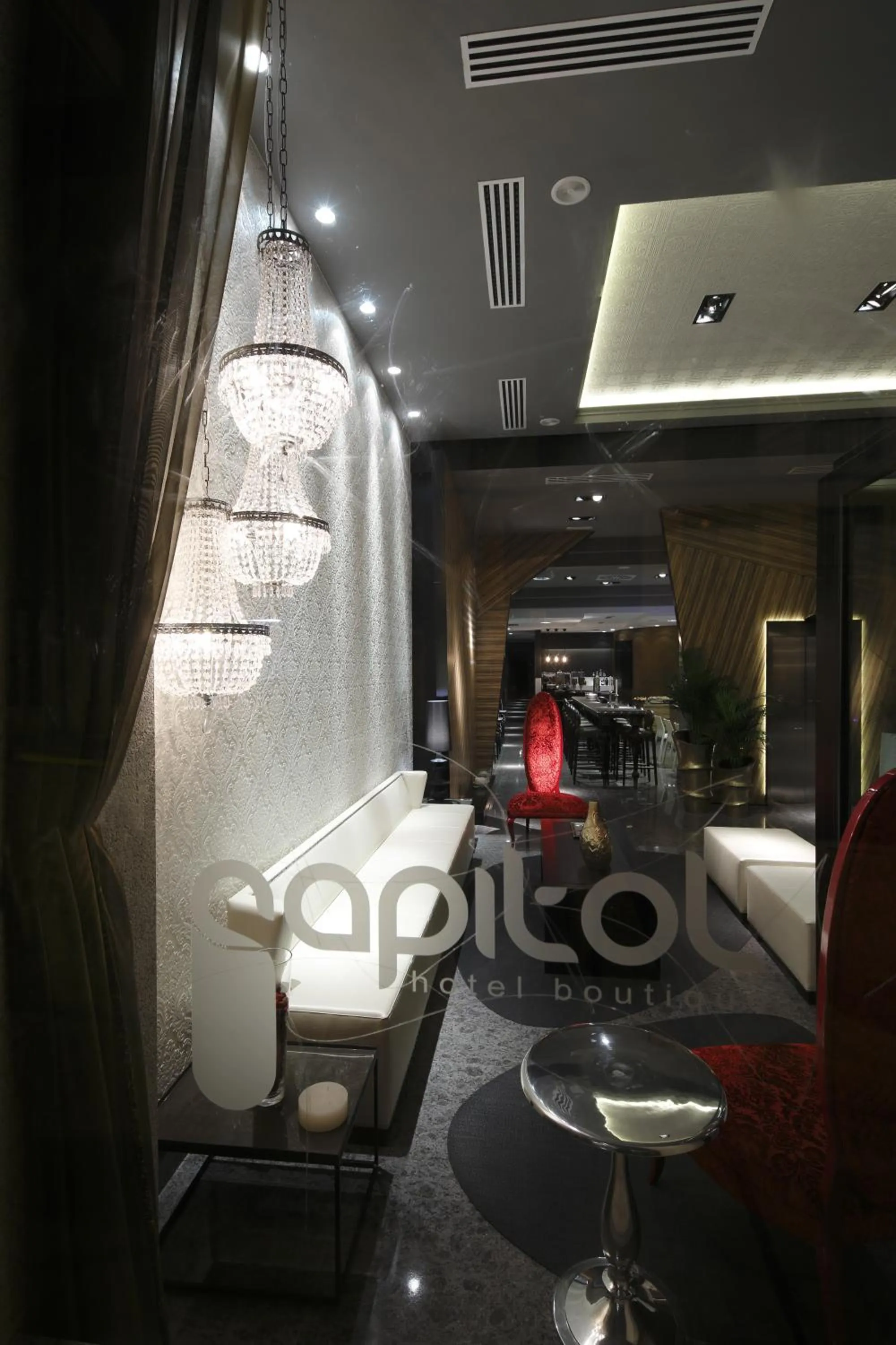 Lobby or reception in Capitol Boutique Hotel