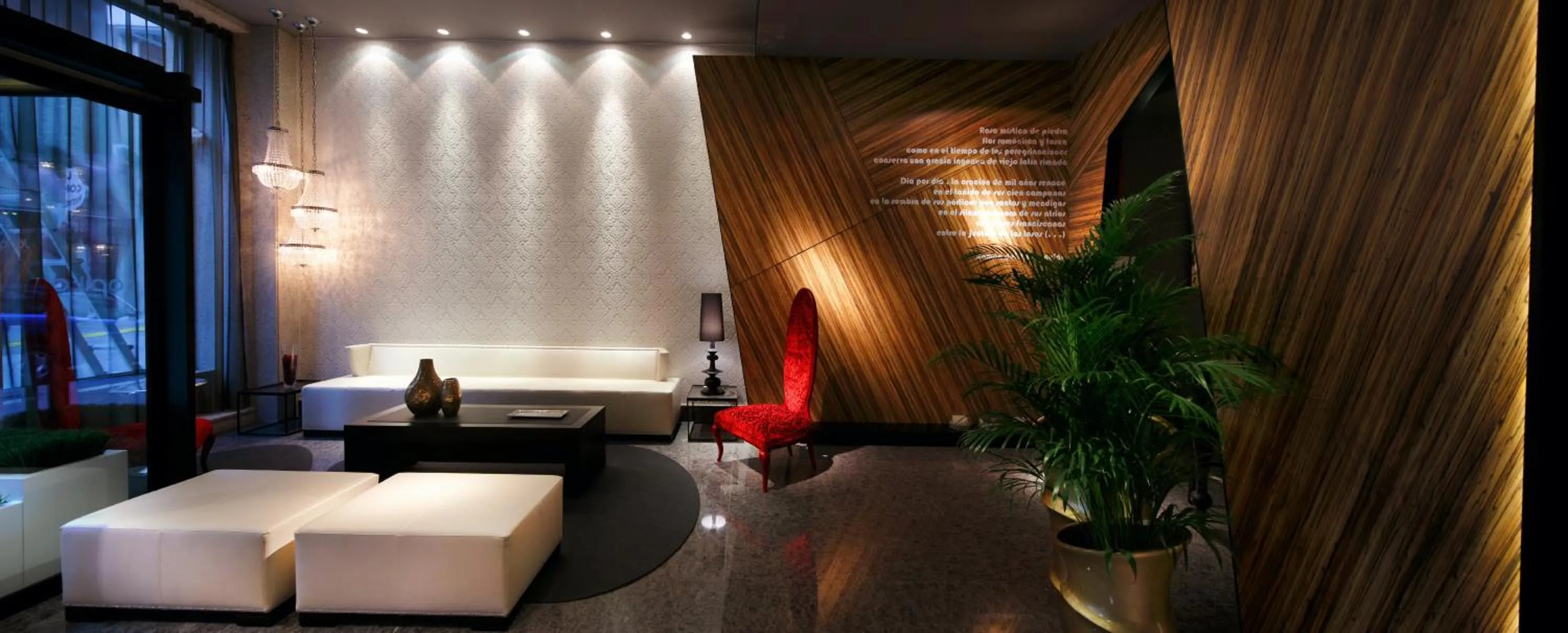 Living room in Capitol Boutique Hotel