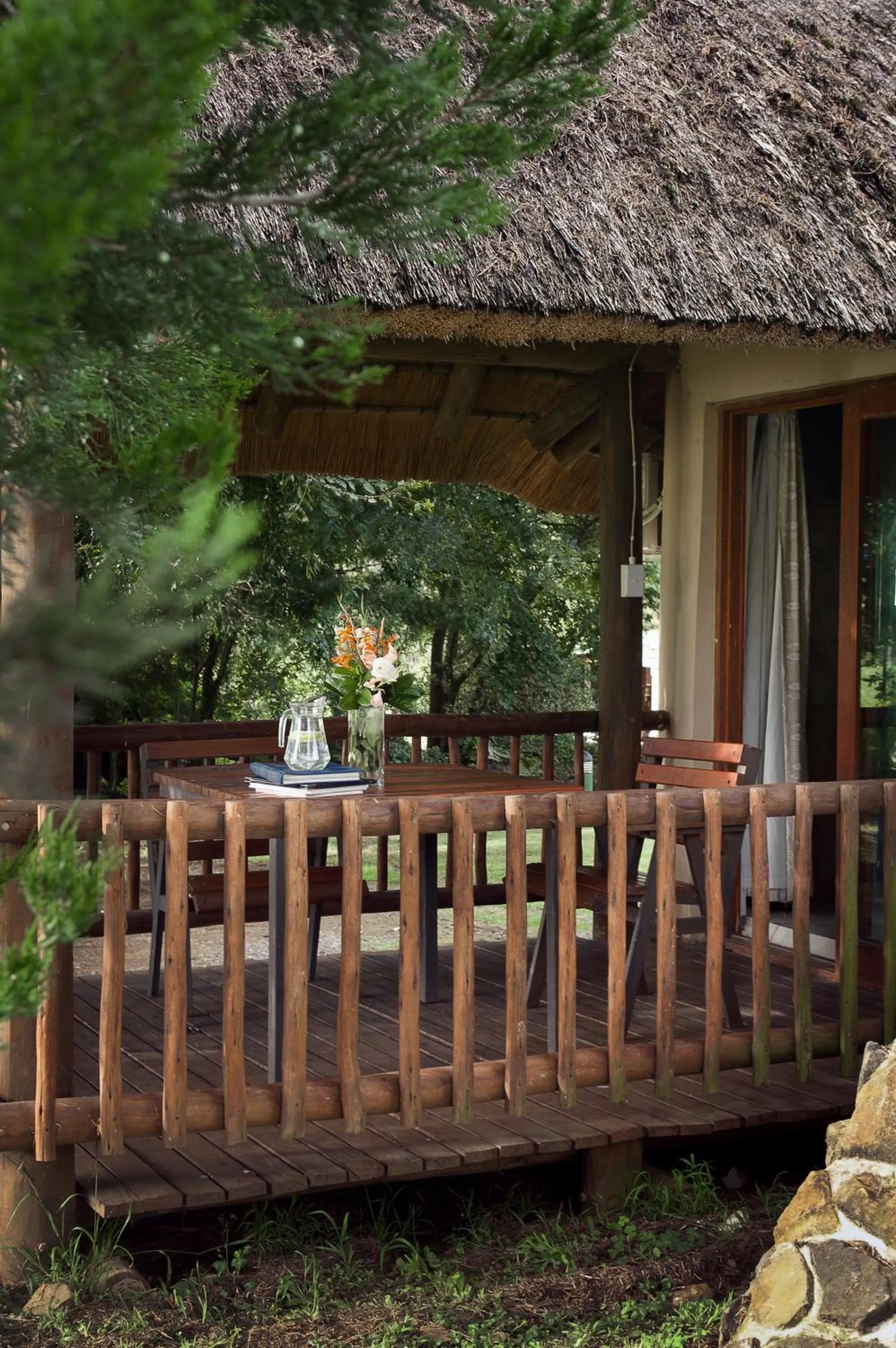 Patio in Ardmore Guest Farm