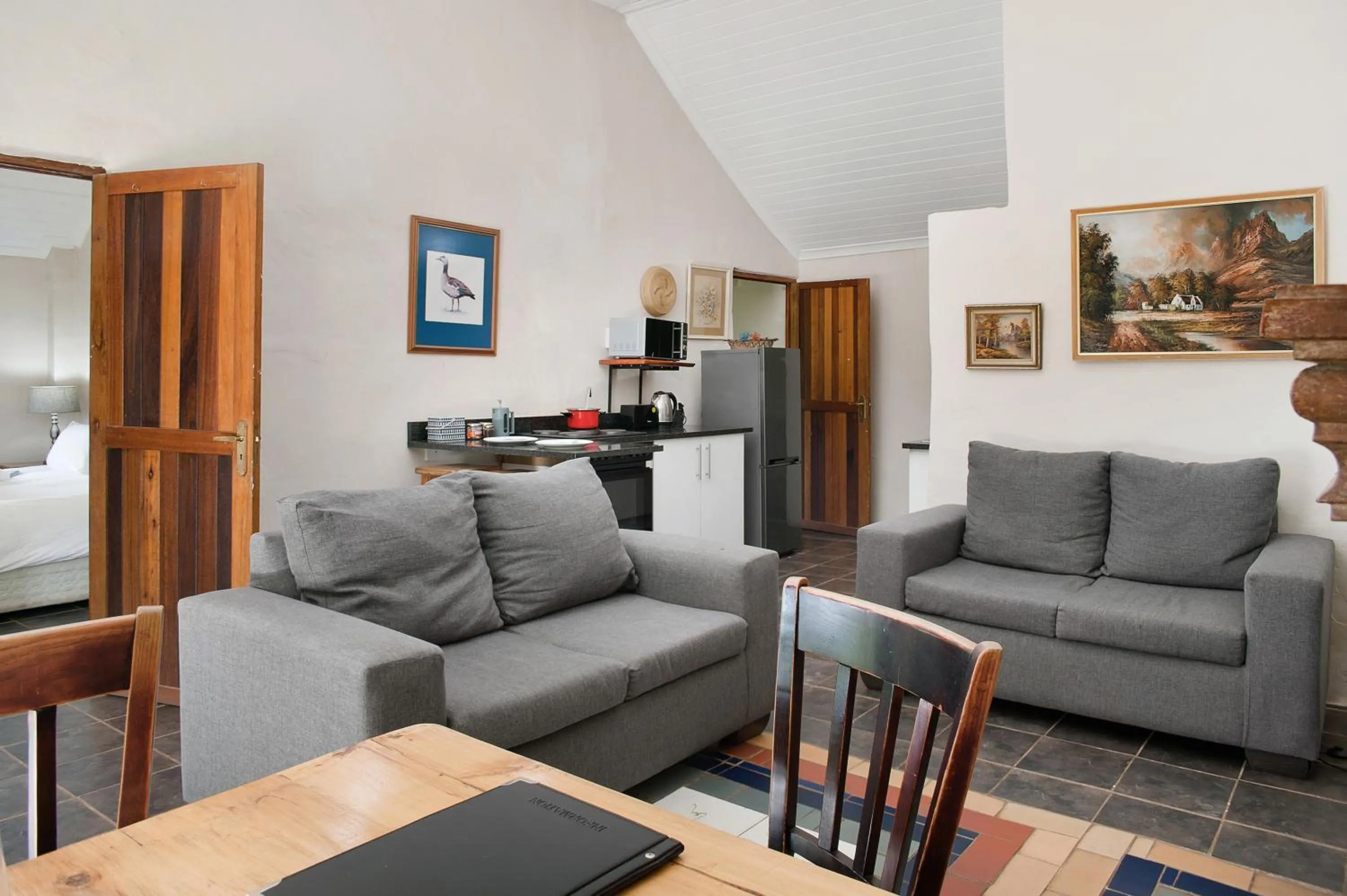 Kitchen or kitchenette in Ardmore Guest Farm