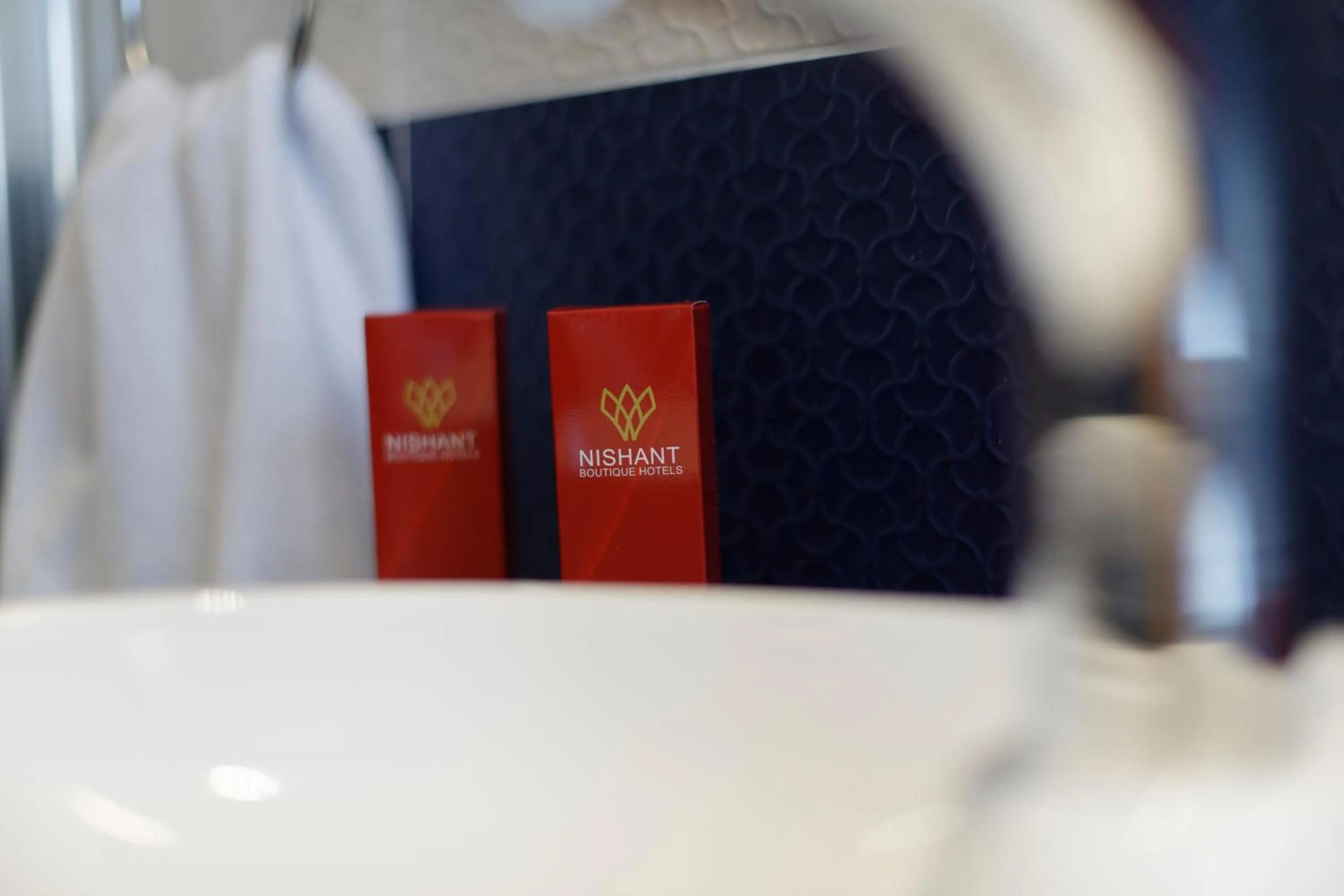 Decorative detail in Nishant Hotel