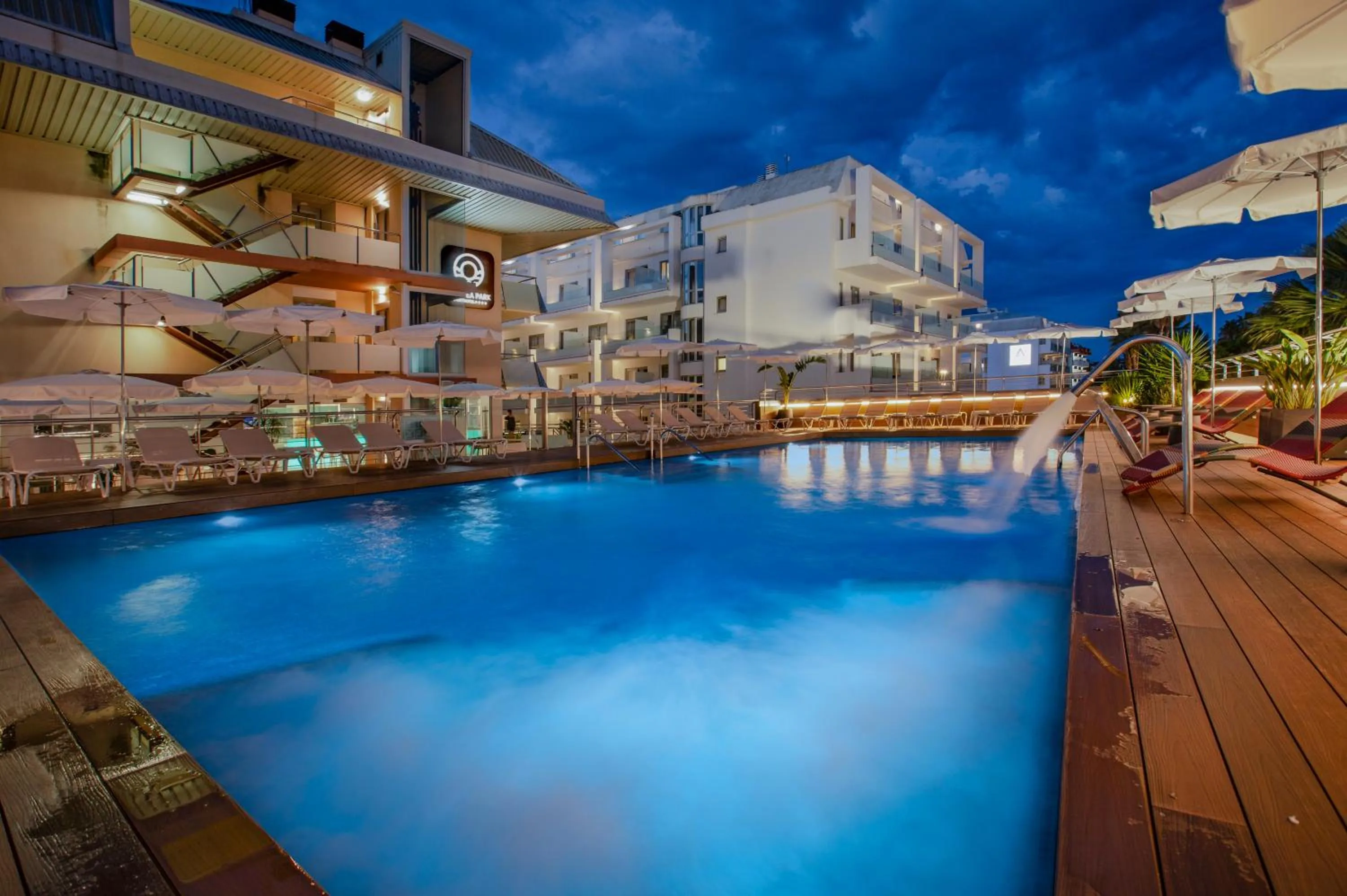 Property building in Aparthotel Odissea Park