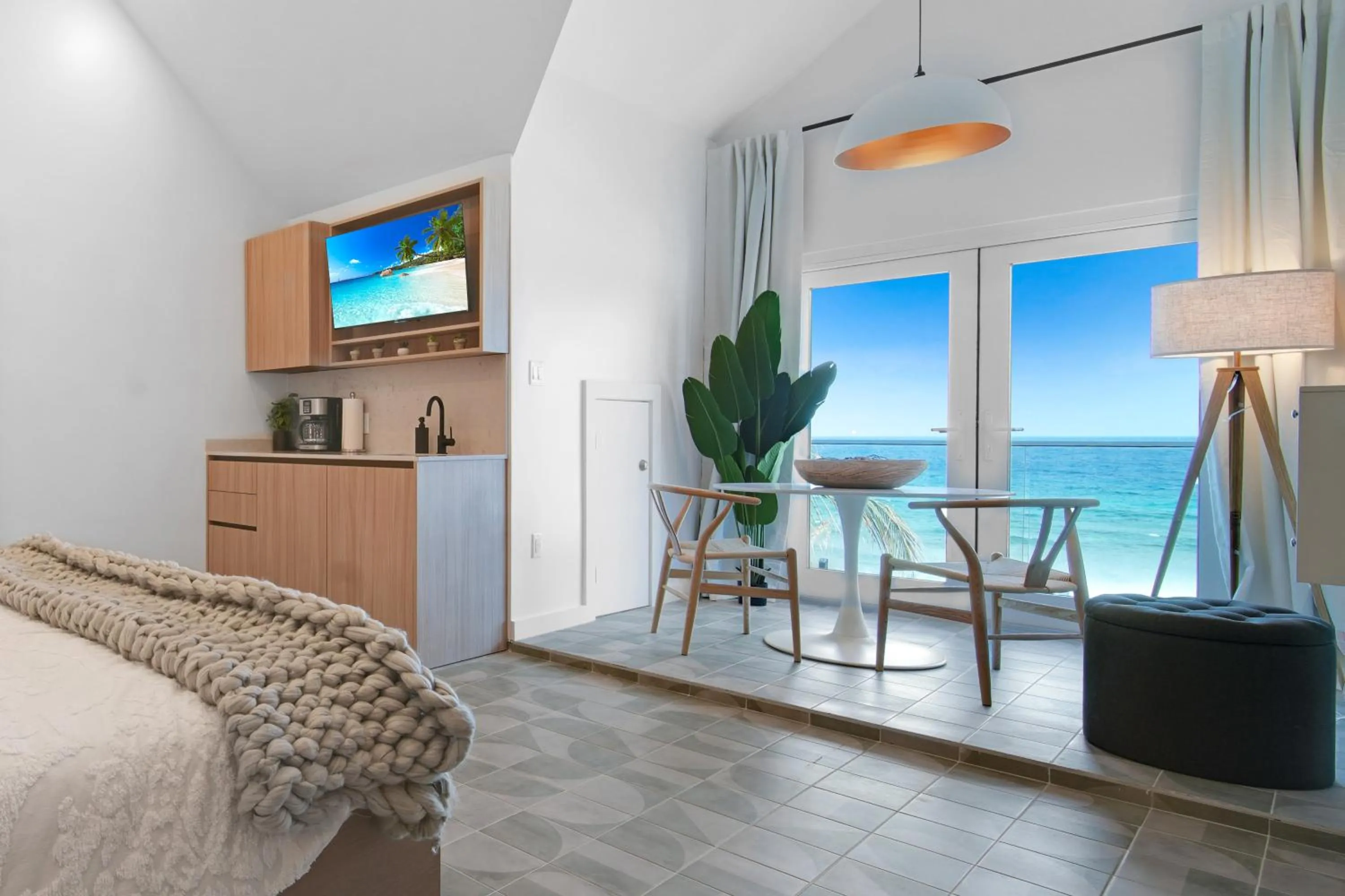 Bed in Cobalt Coast Resort