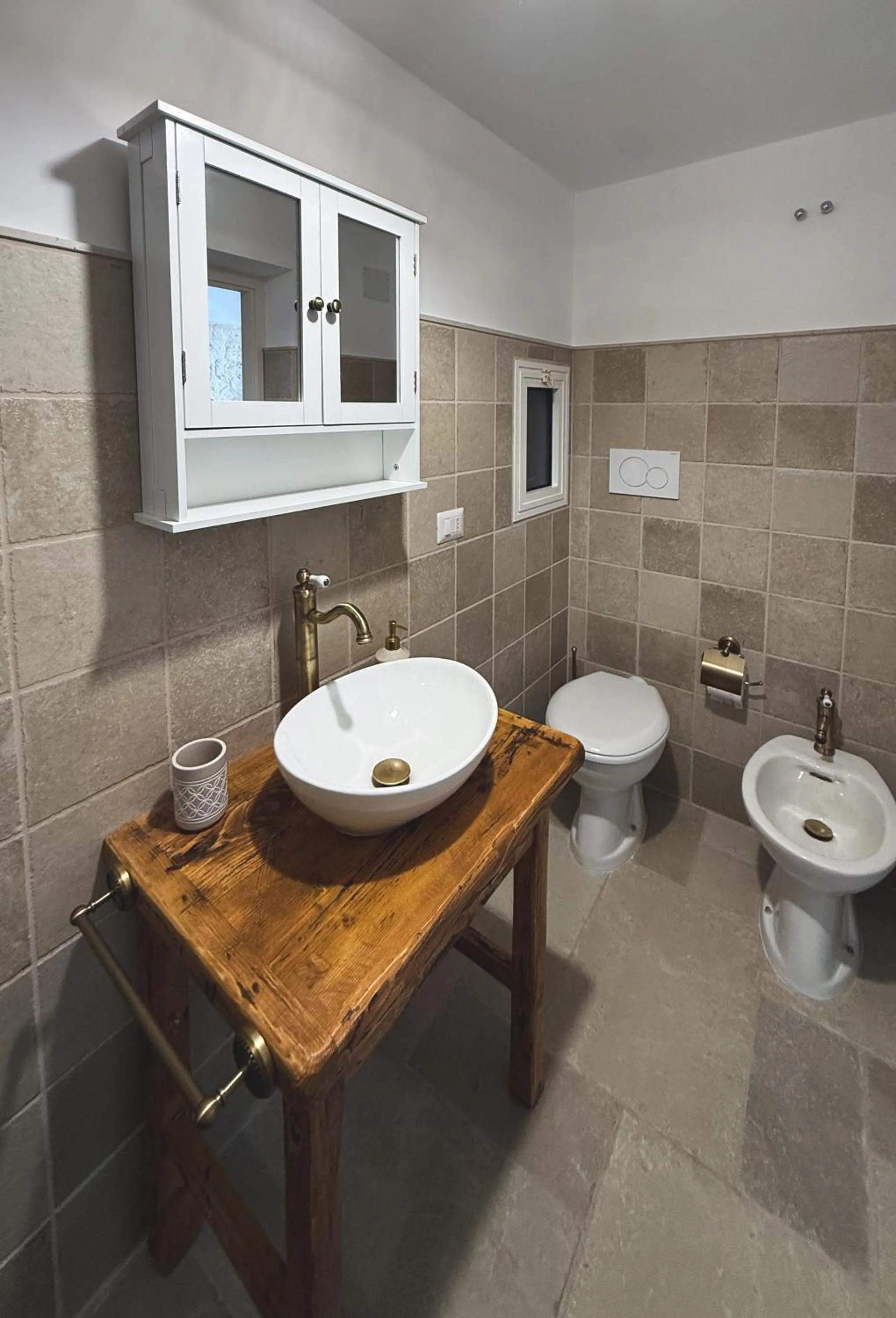 Bathroom in Trullo Pinto
