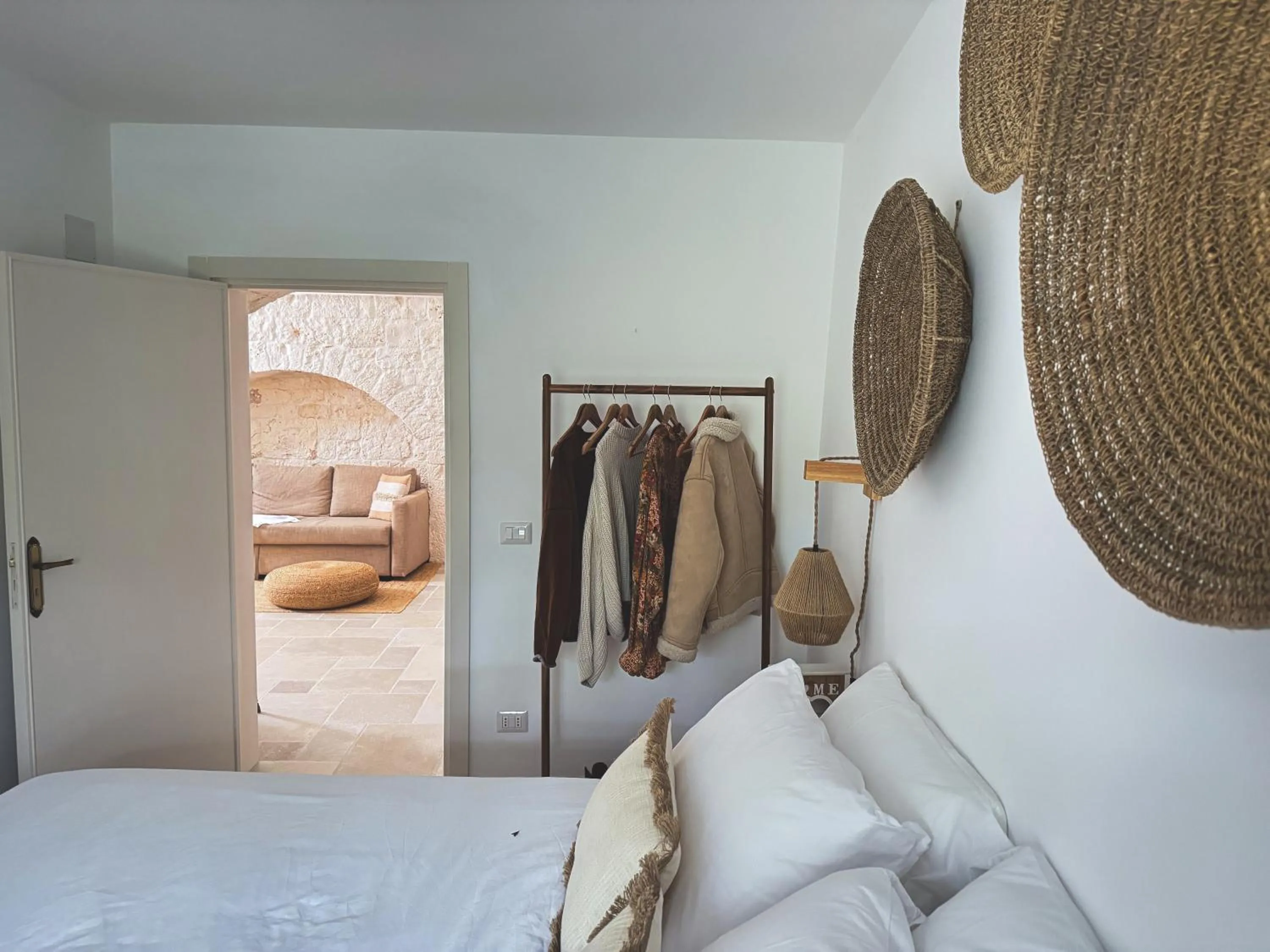 Bedroom, Bed in Trullo Pinto
