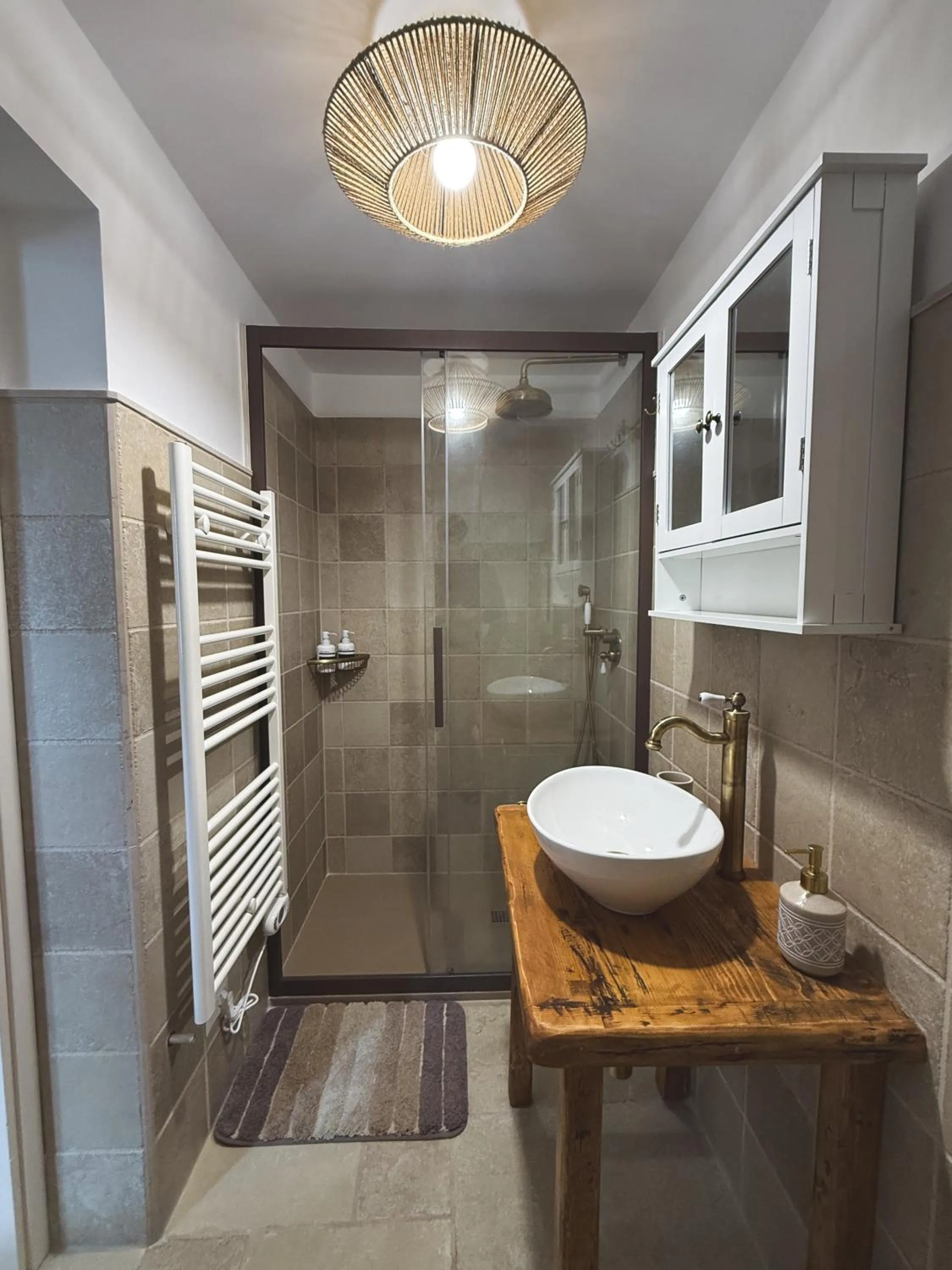 Bathroom in Trullo Pinto