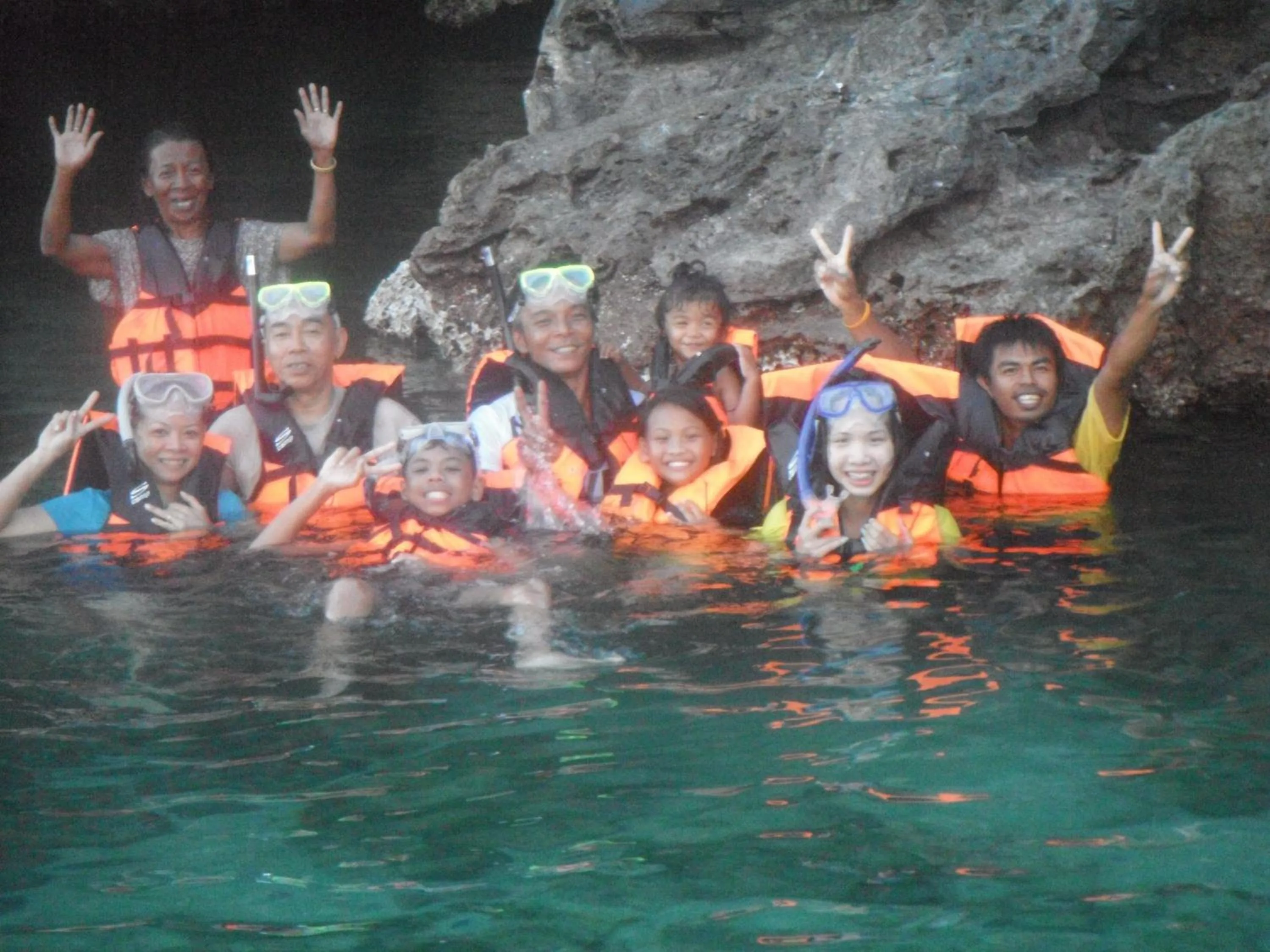 Snorkeling in Blue Beach Bungalow