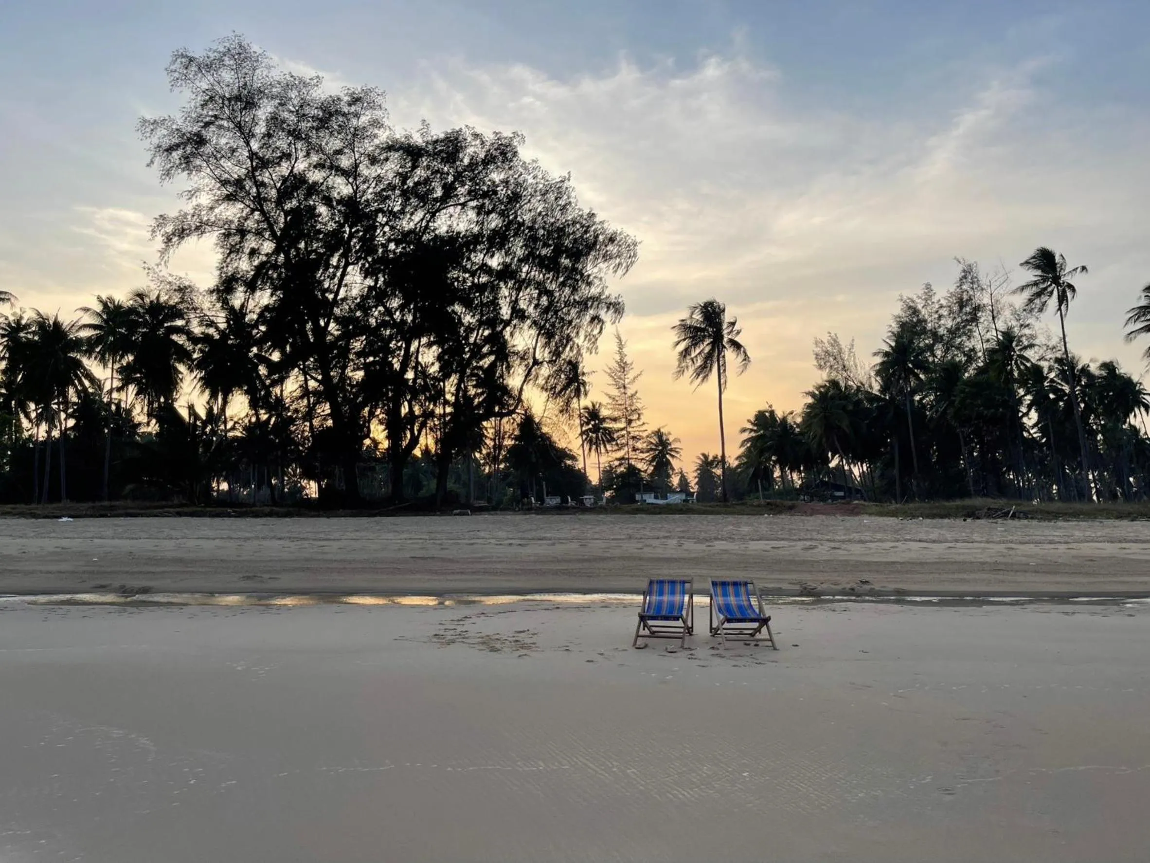 Natural landscape in Blue Beach Bungalow