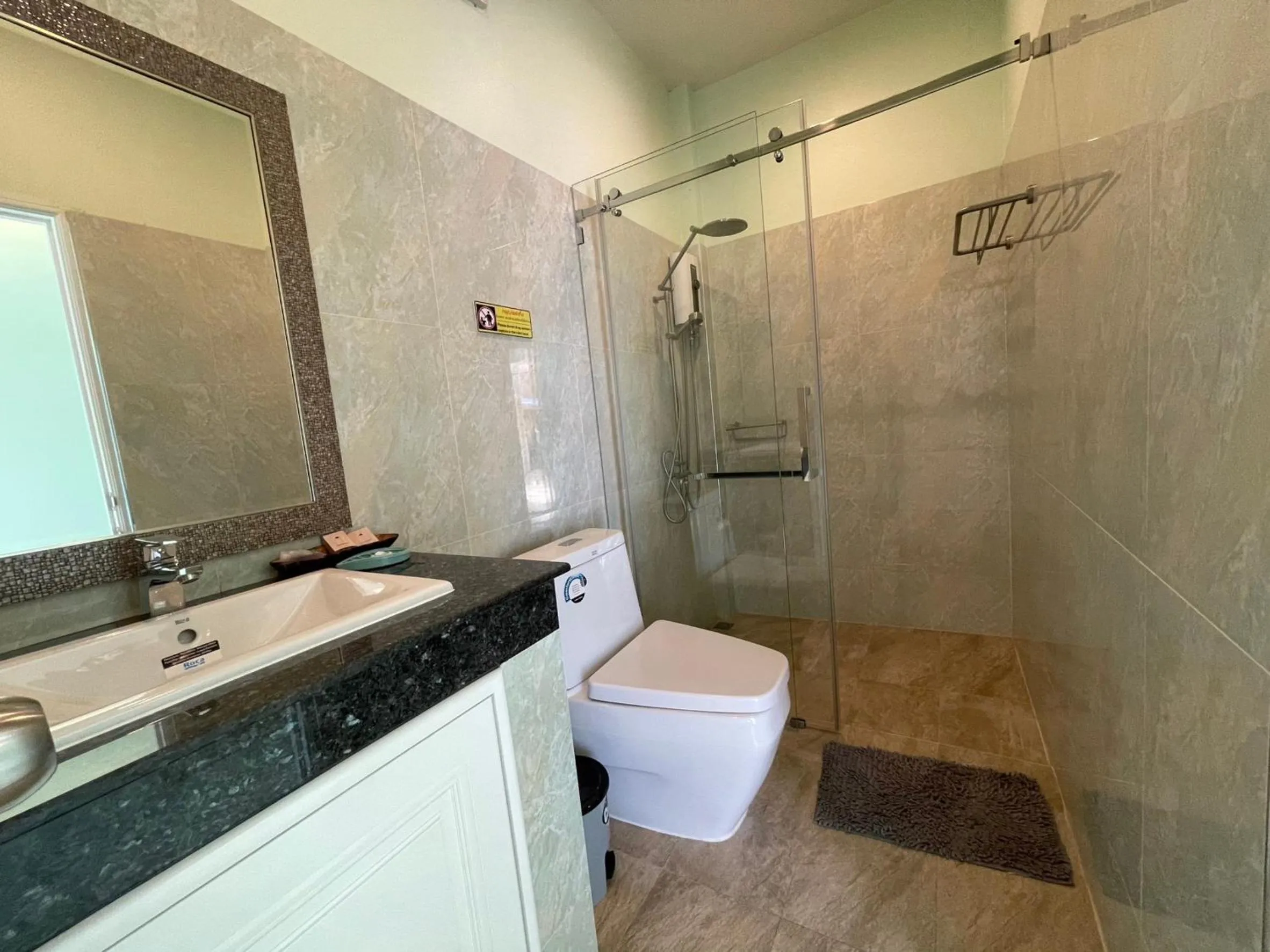 Bathroom in Blue Beach Bungalow