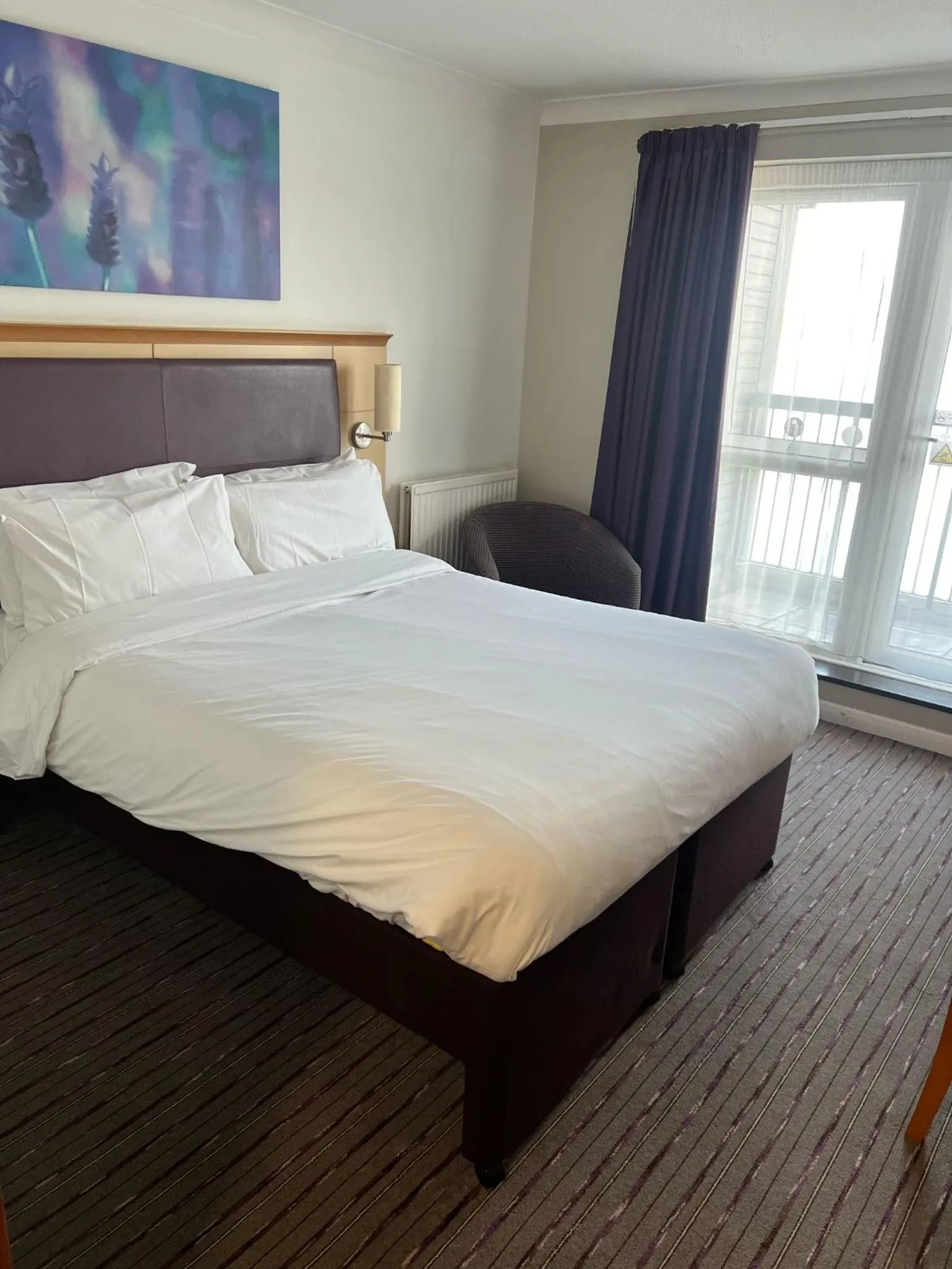 Bed in The Willen Lodge Hotel