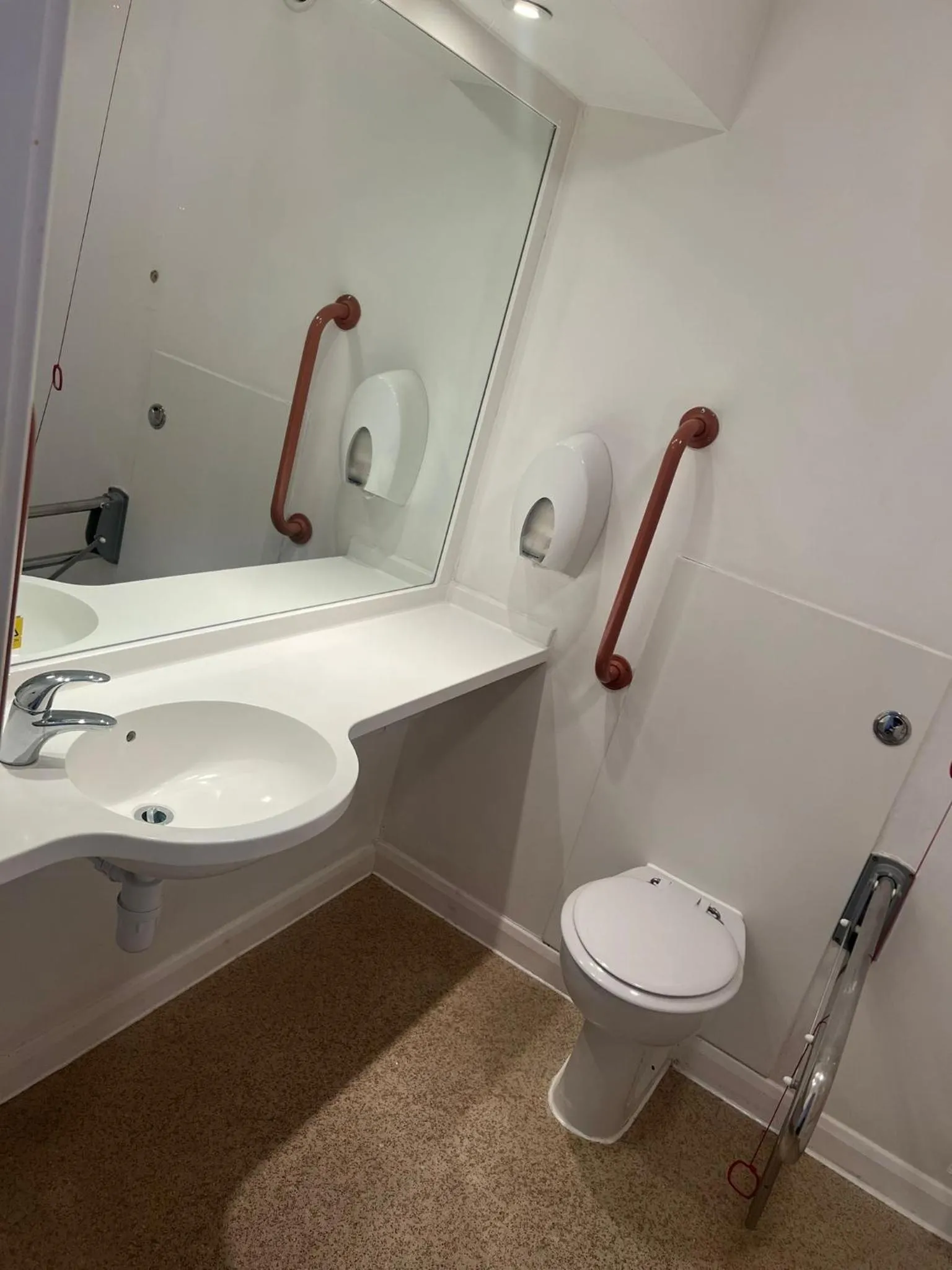 Toilet in The Willen Lodge Hotel