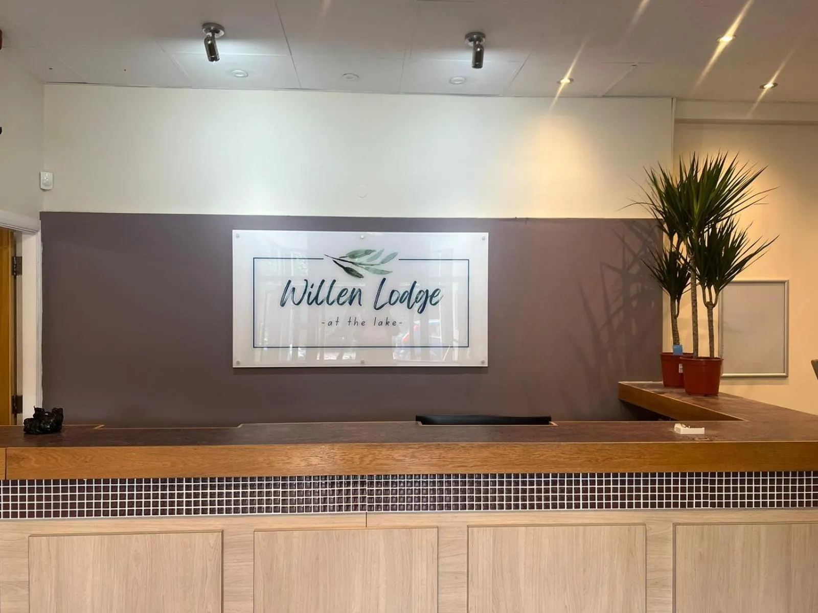Property logo or sign in The Willen Lodge Hotel