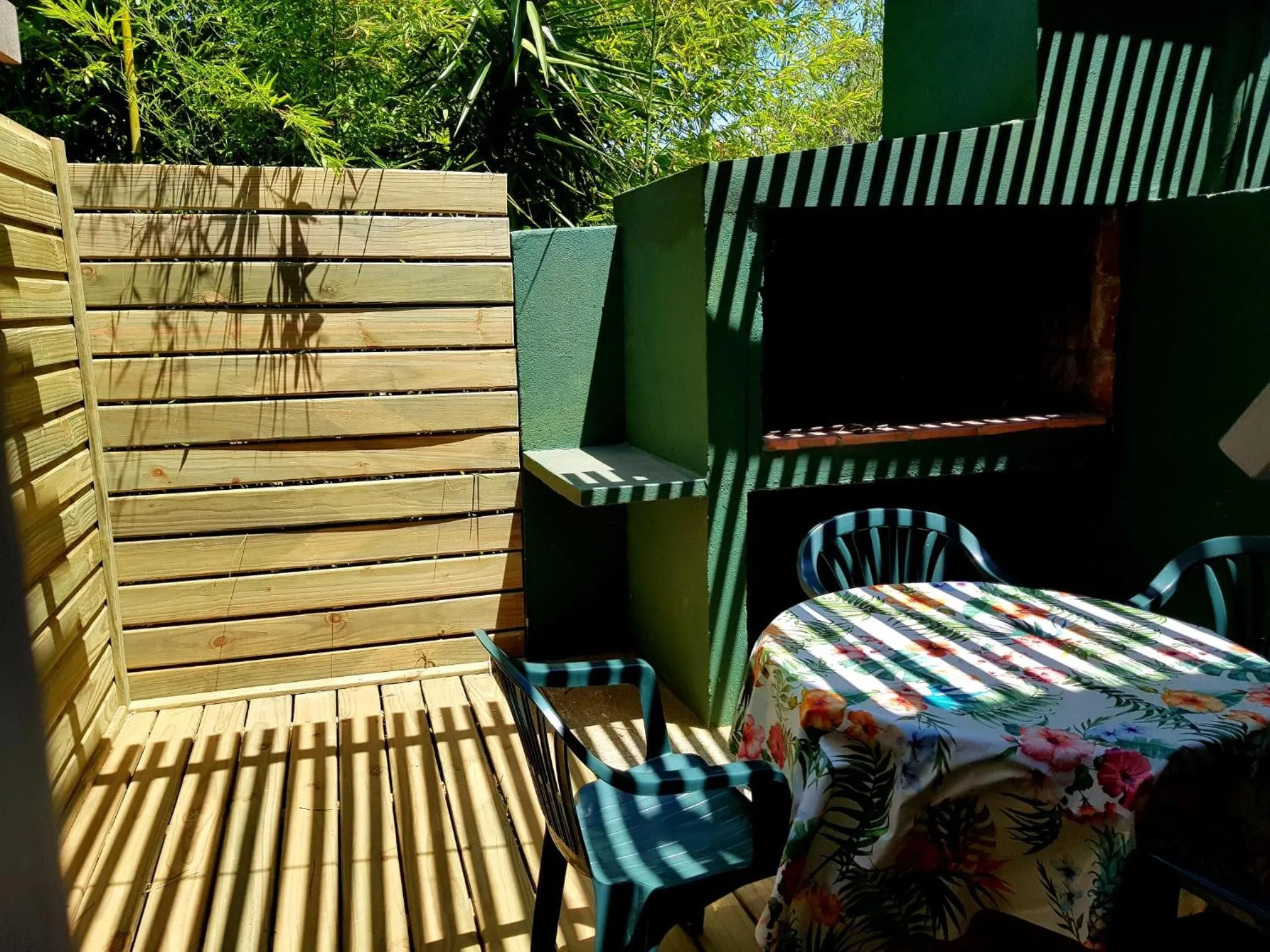 Patio in Posada del Corumbá