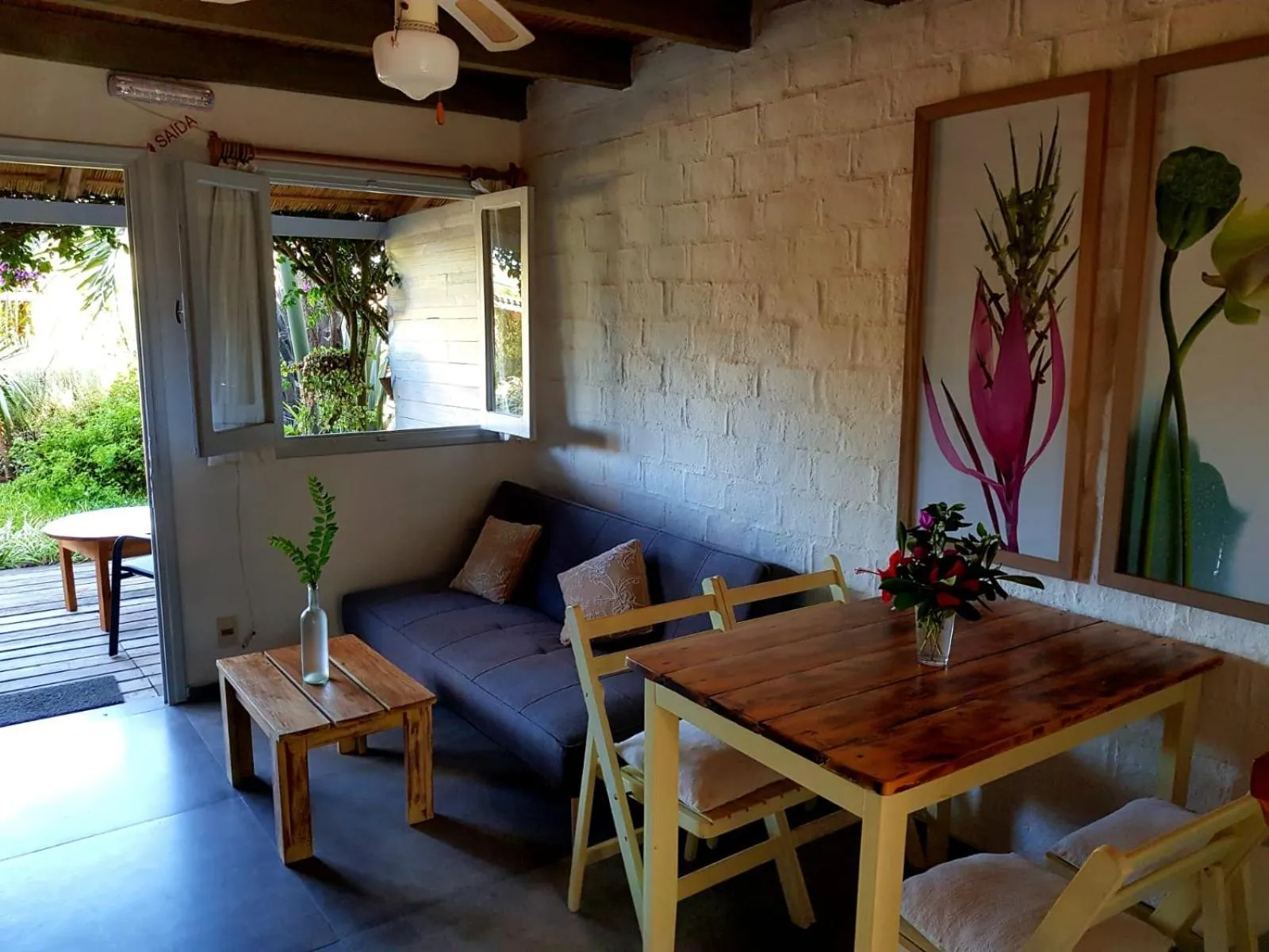 Living room in Posada del Corumbá