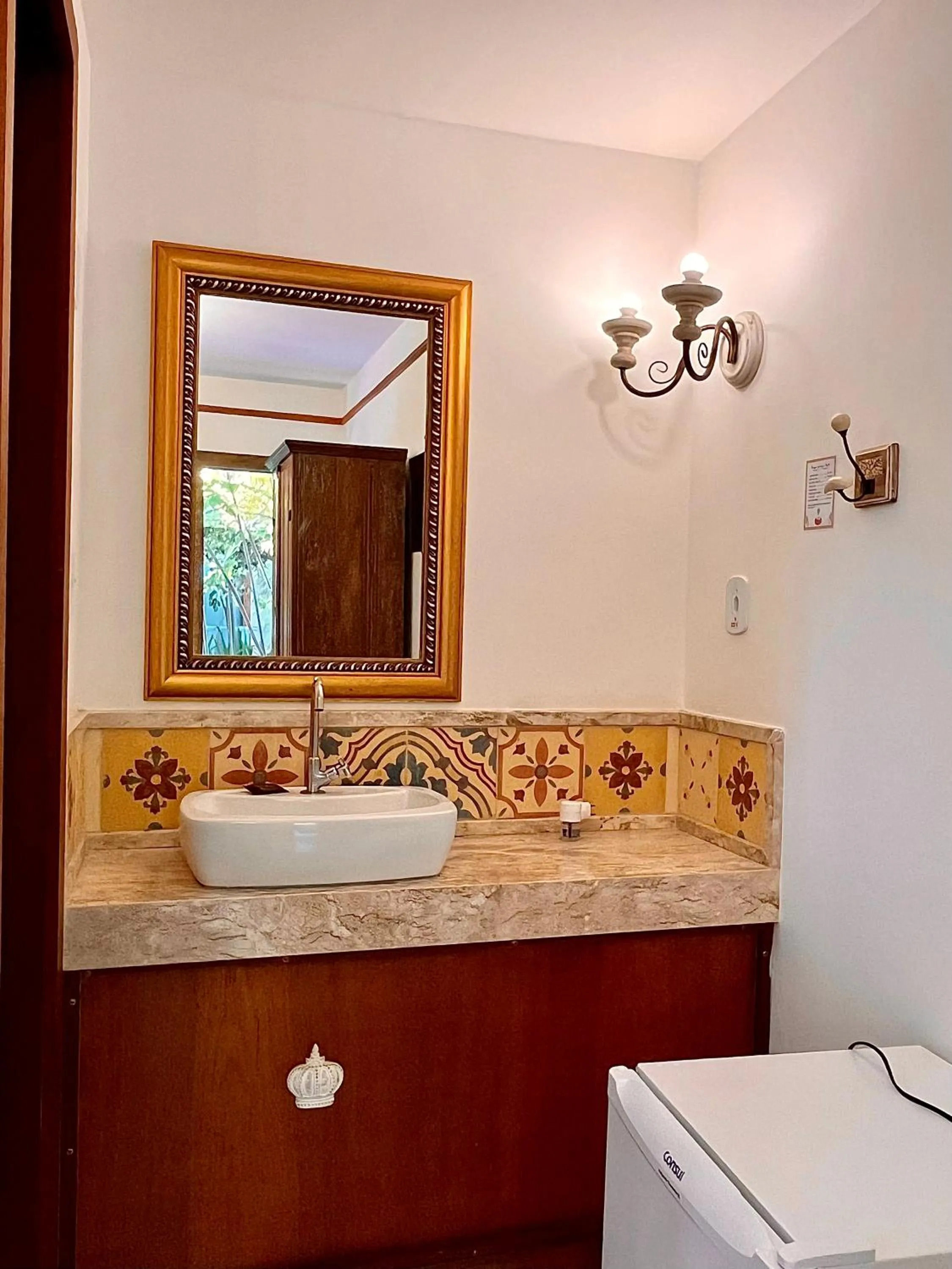 Bathroom in Hotel Vila Nova do Príncipe