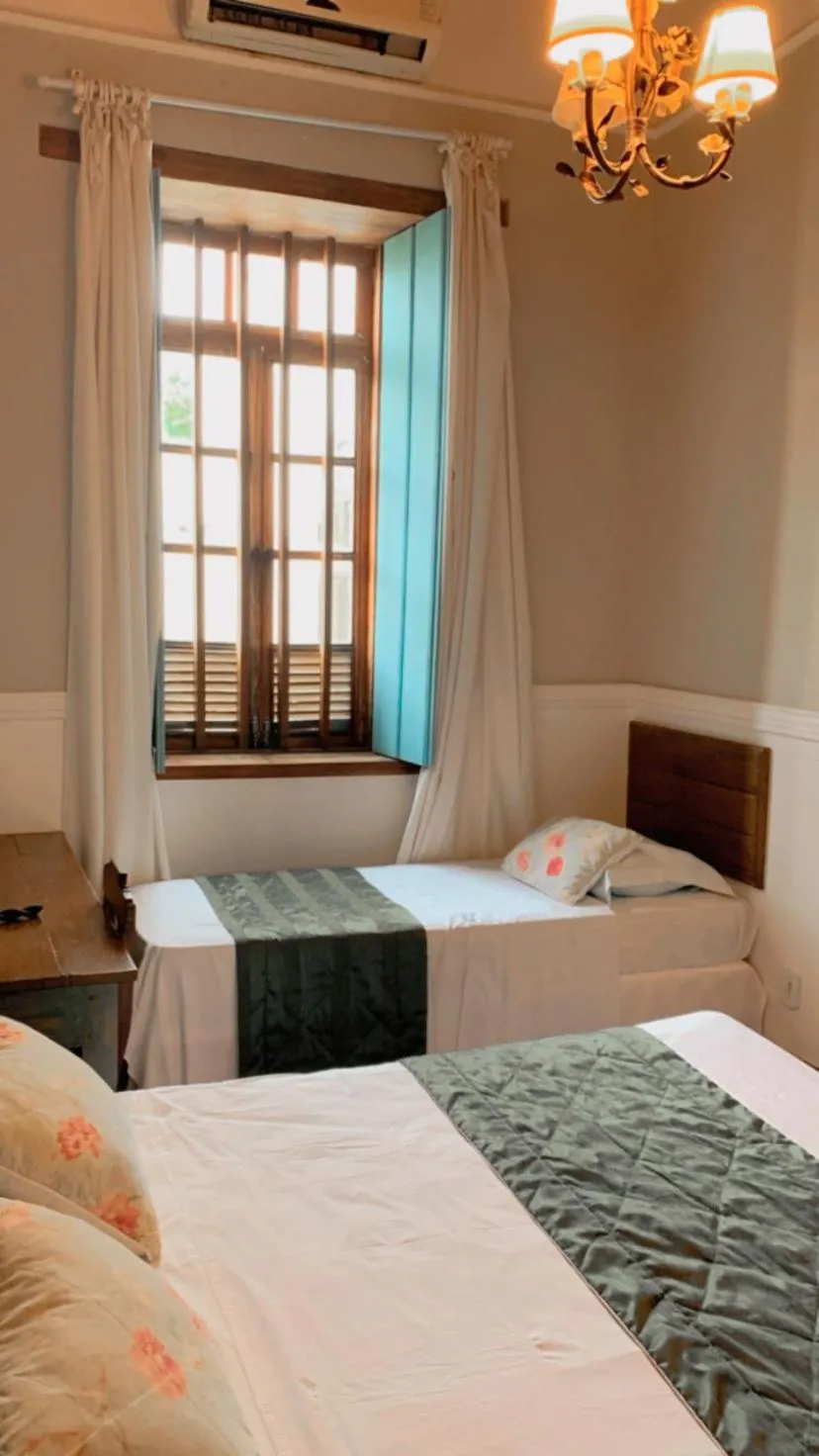 Bed in Hotel Vila Nova do Príncipe