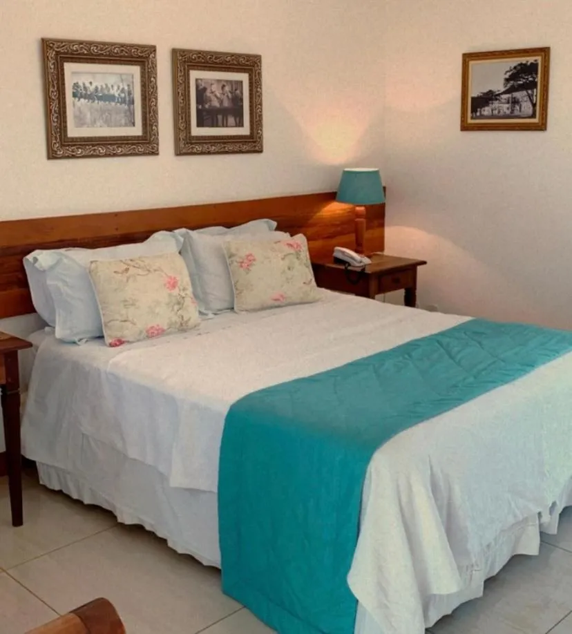 Bed in Hotel Vila Nova do Príncipe