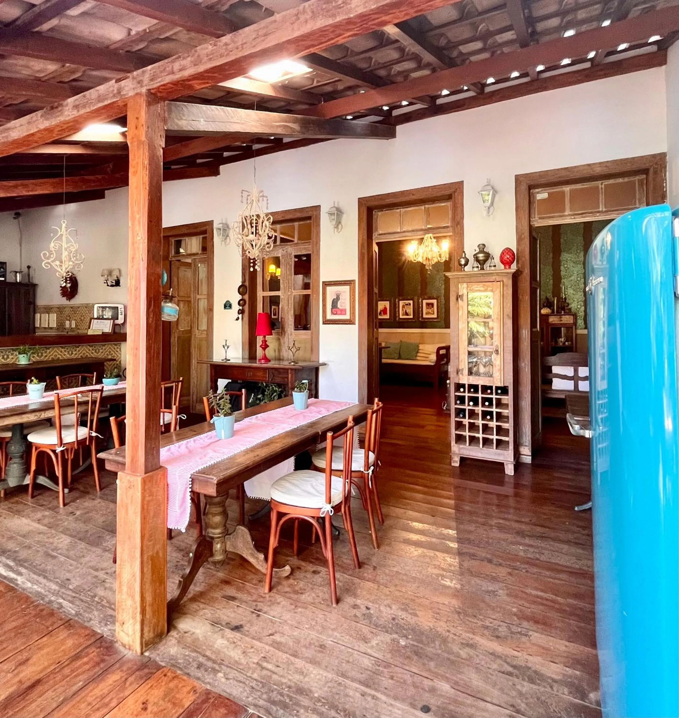 Restaurant/places to eat in Hotel Vila Nova do Príncipe