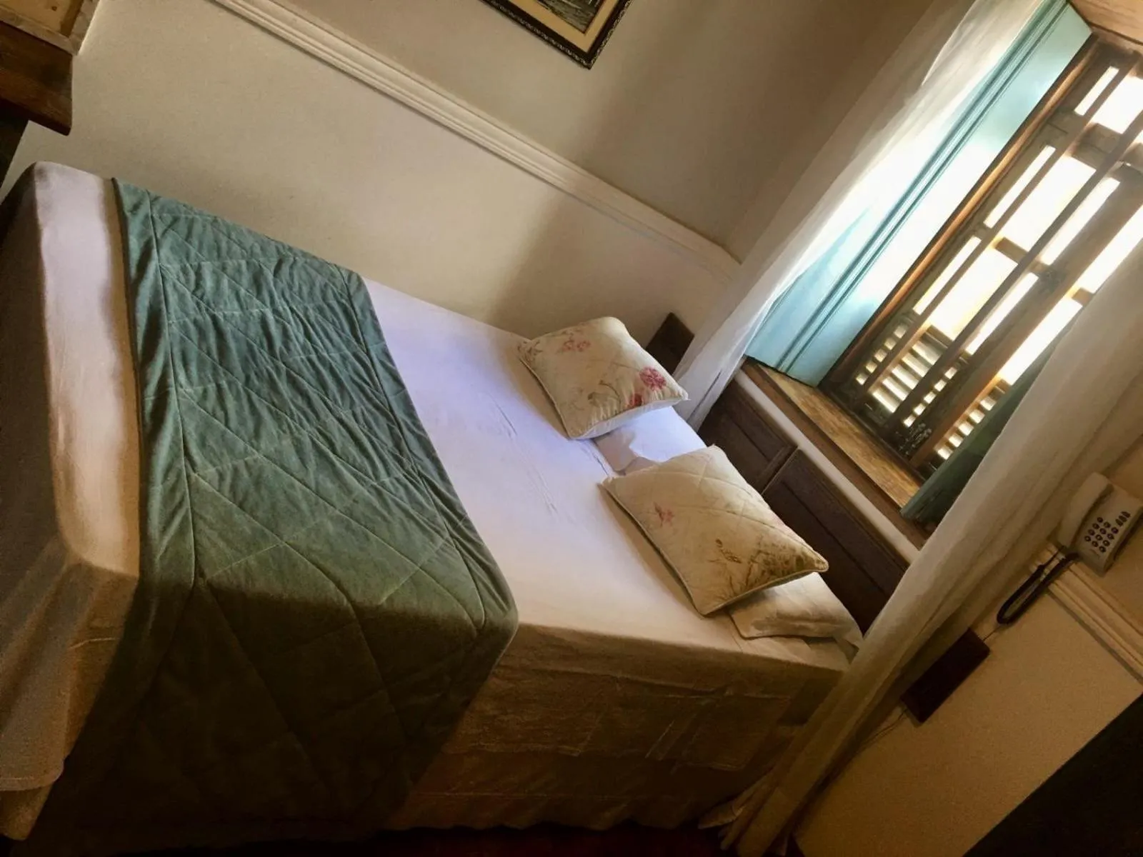 Bed in Hotel Vila Nova do Príncipe