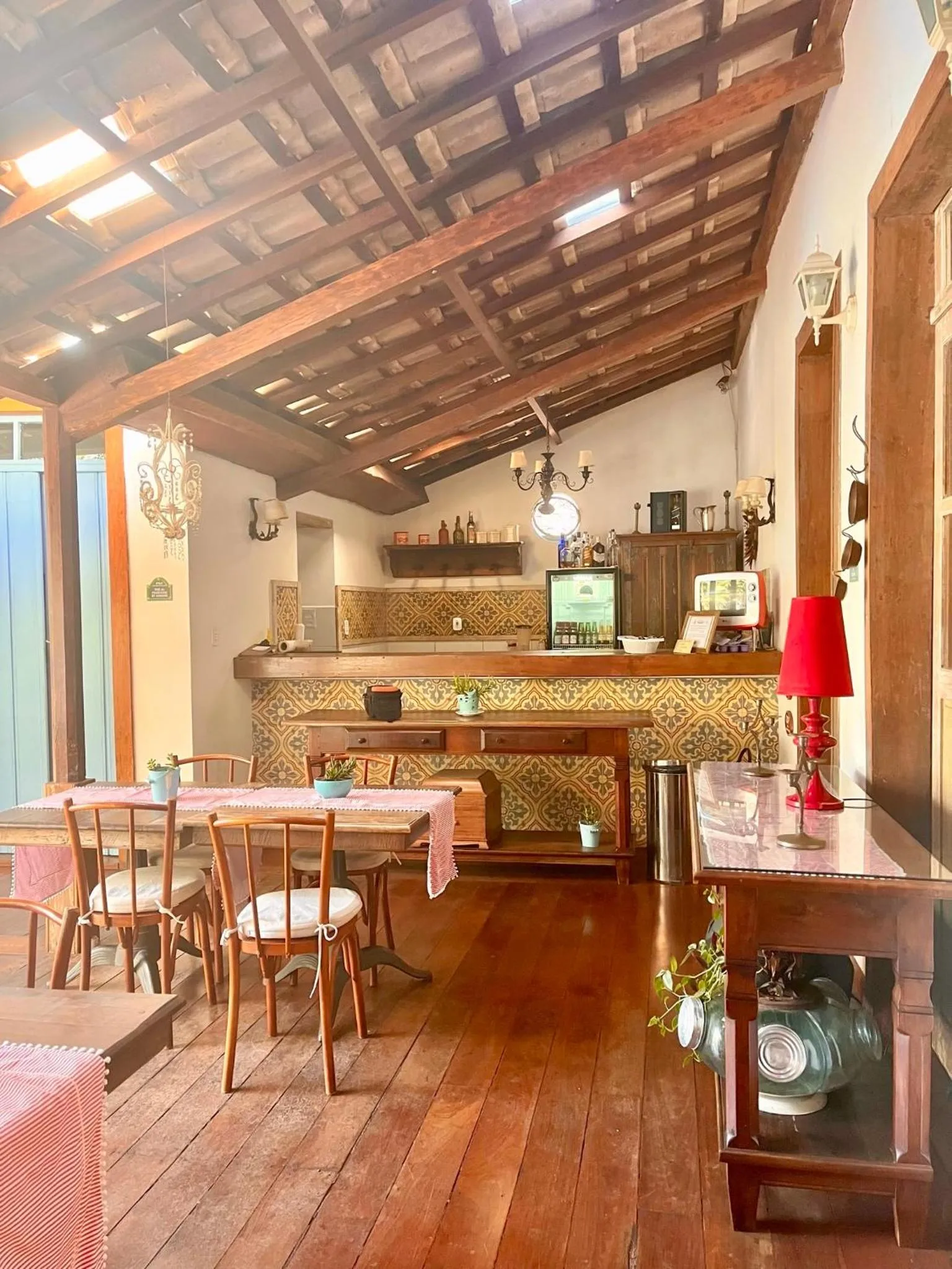 Restaurant/places to eat in Hotel Vila Nova do Príncipe