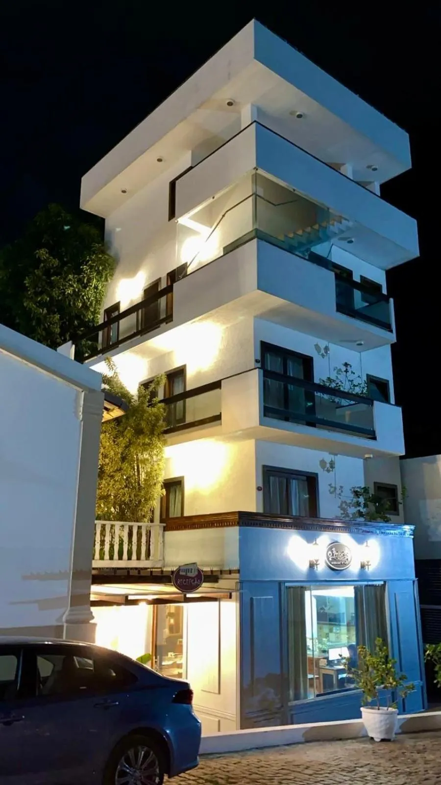 Property building in Hotel Vila Nova do Príncipe