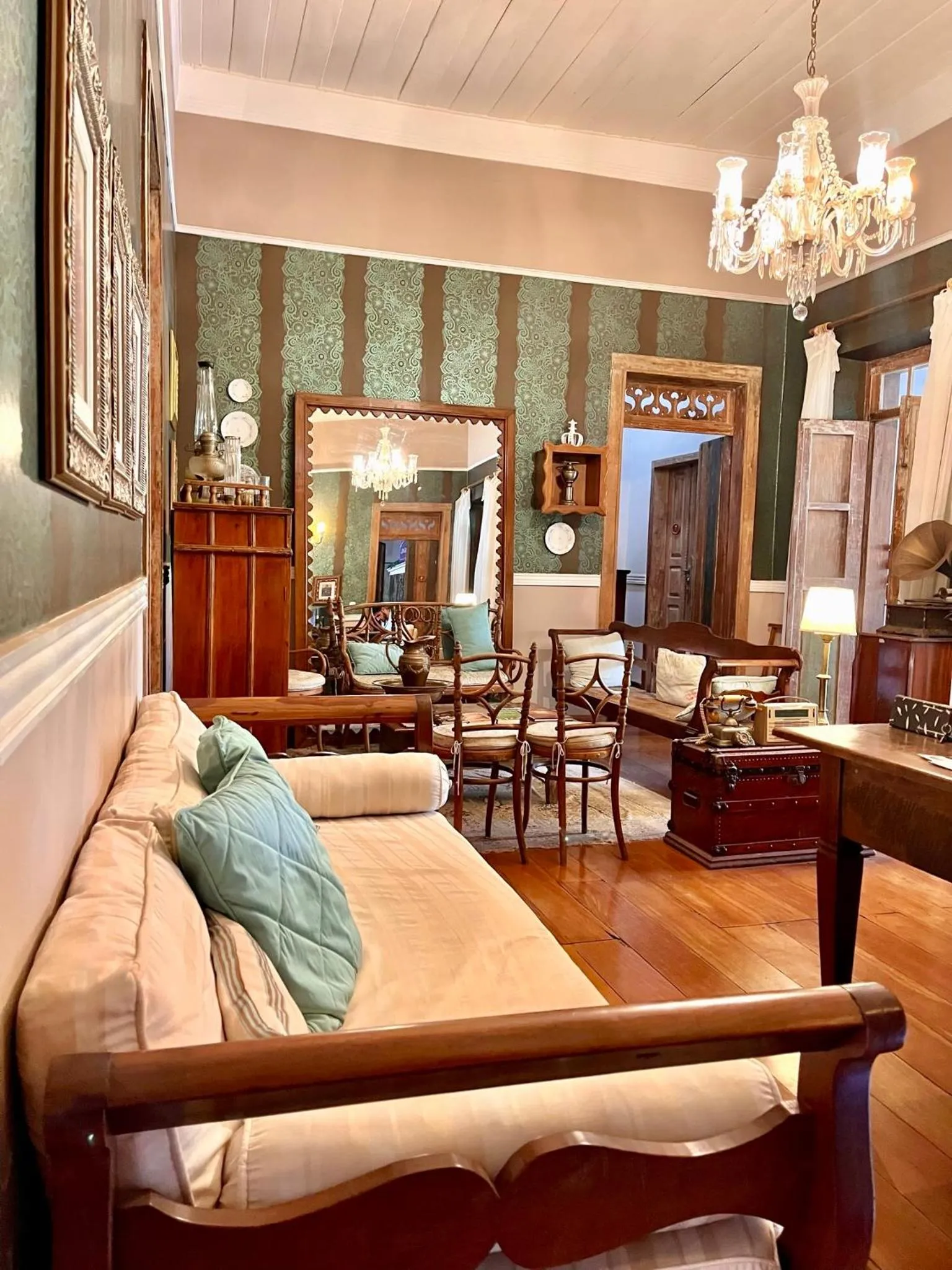 Lobby or reception in Hotel Vila Nova do Príncipe