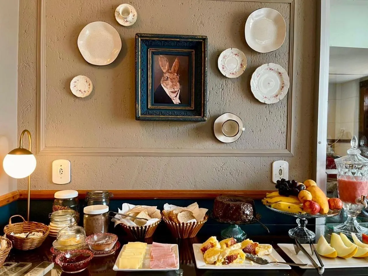 Breakfast in Hotel Vila Nova do Príncipe