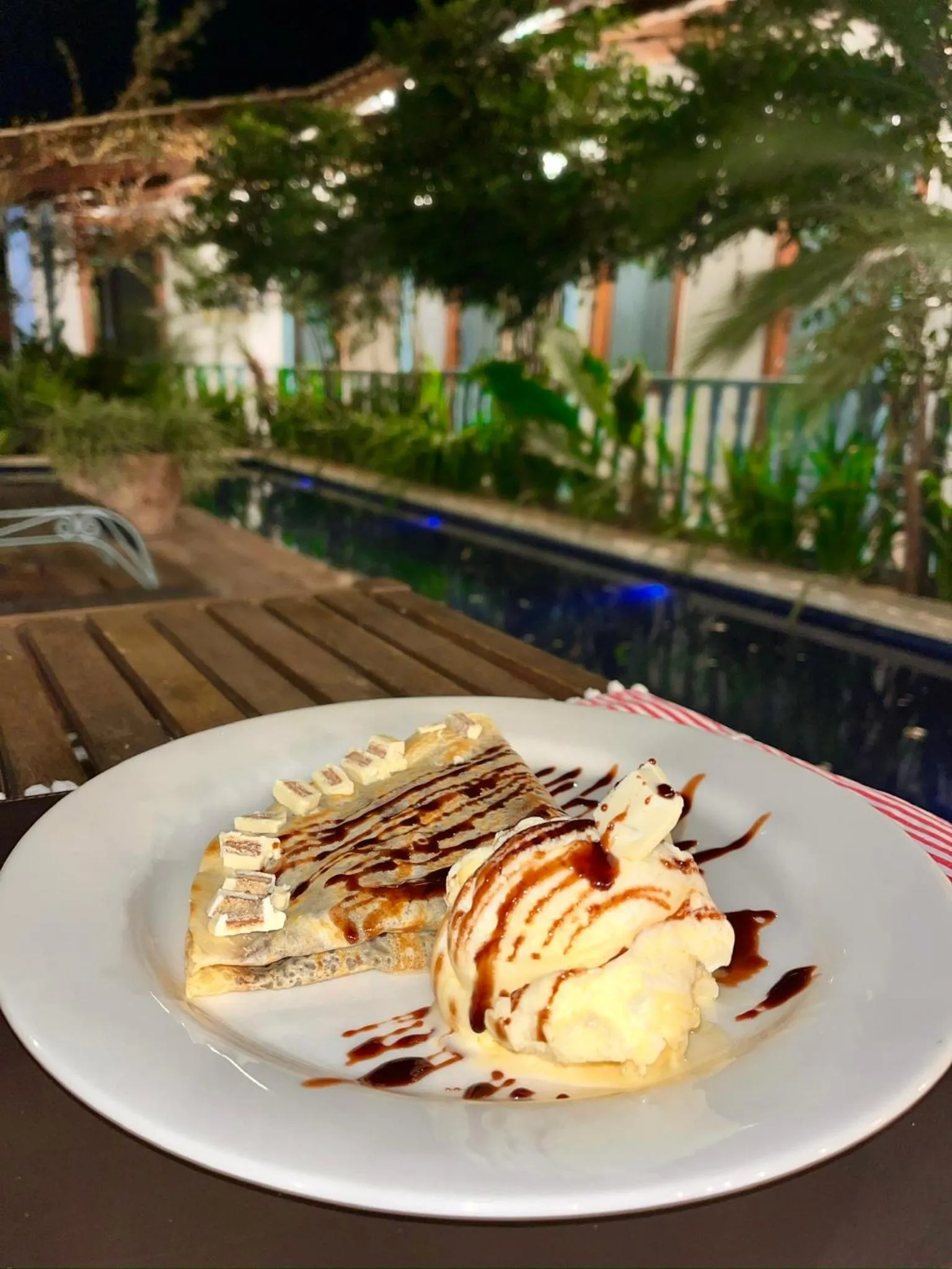 Restaurant/places to eat in Hotel Vila Nova do Príncipe