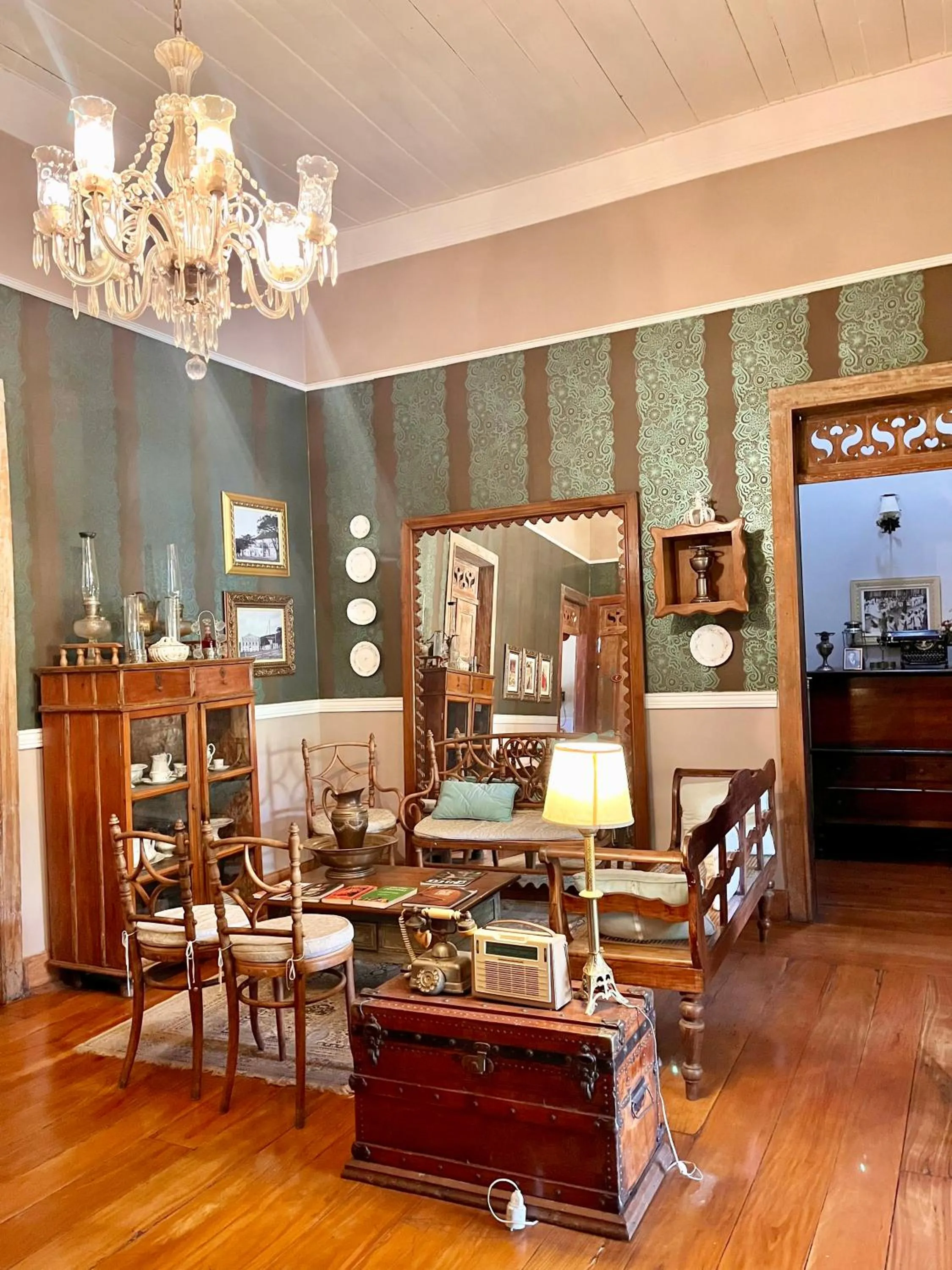 Living room in Hotel Vila Nova do Príncipe