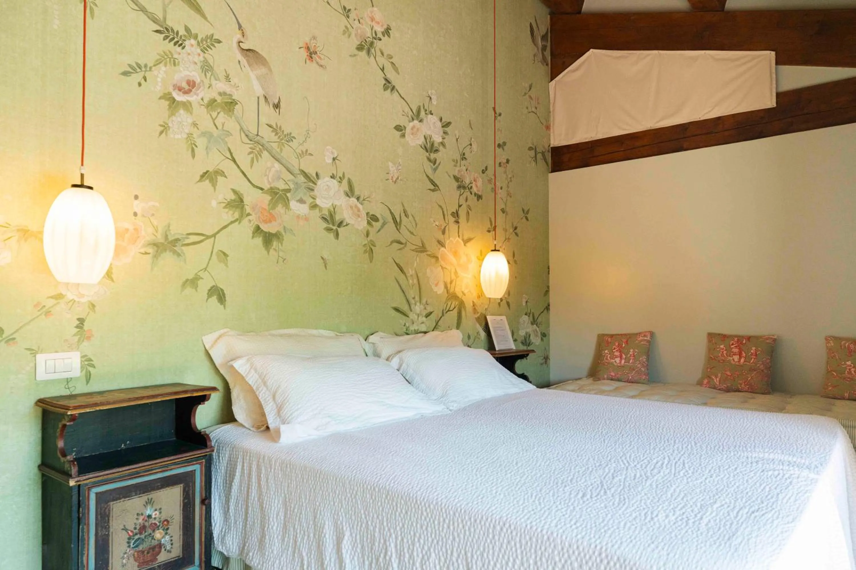 Bed in Tenuta Saiano Resort