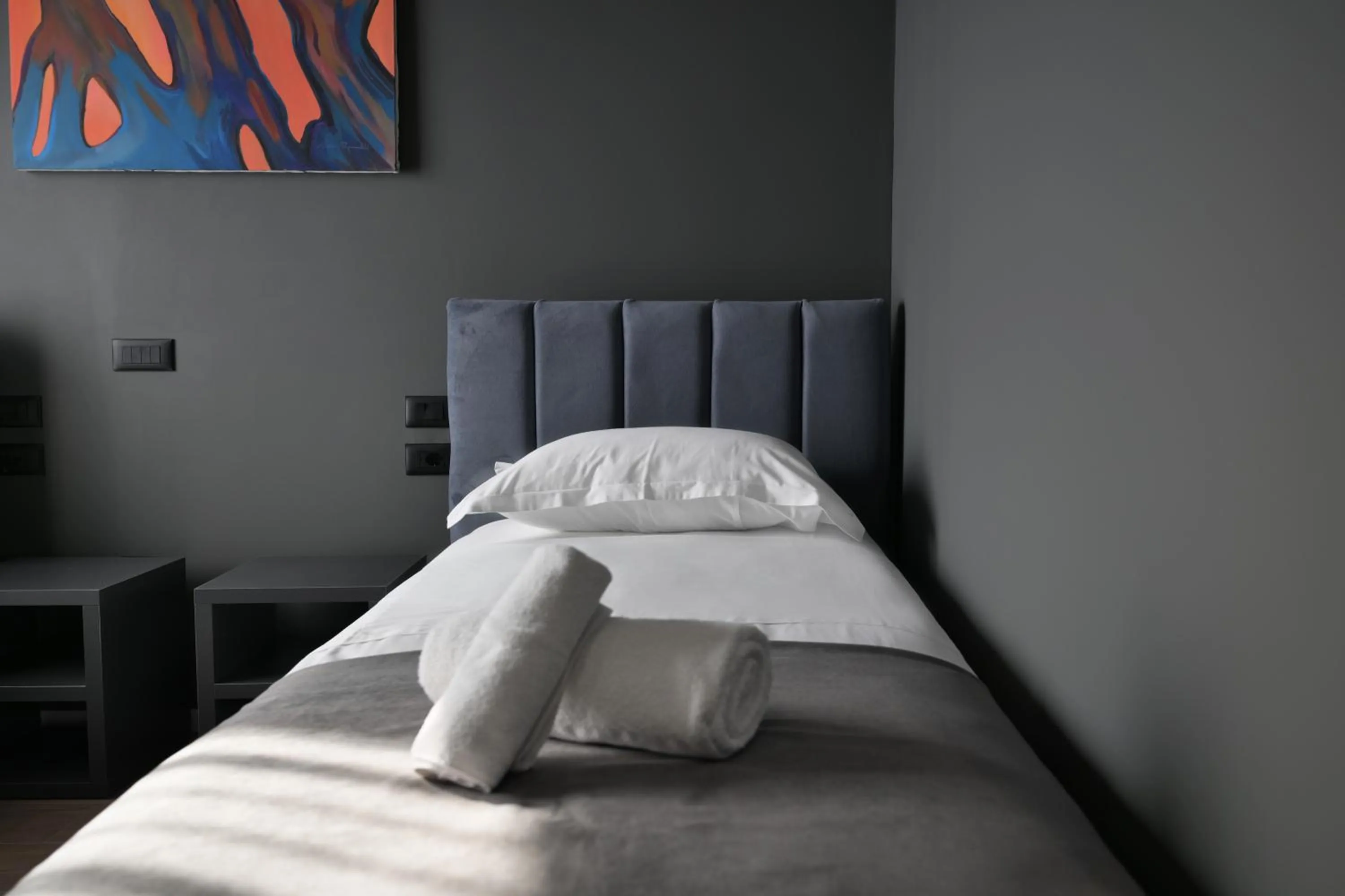 Bed in Hotel Bel Ami Tirana