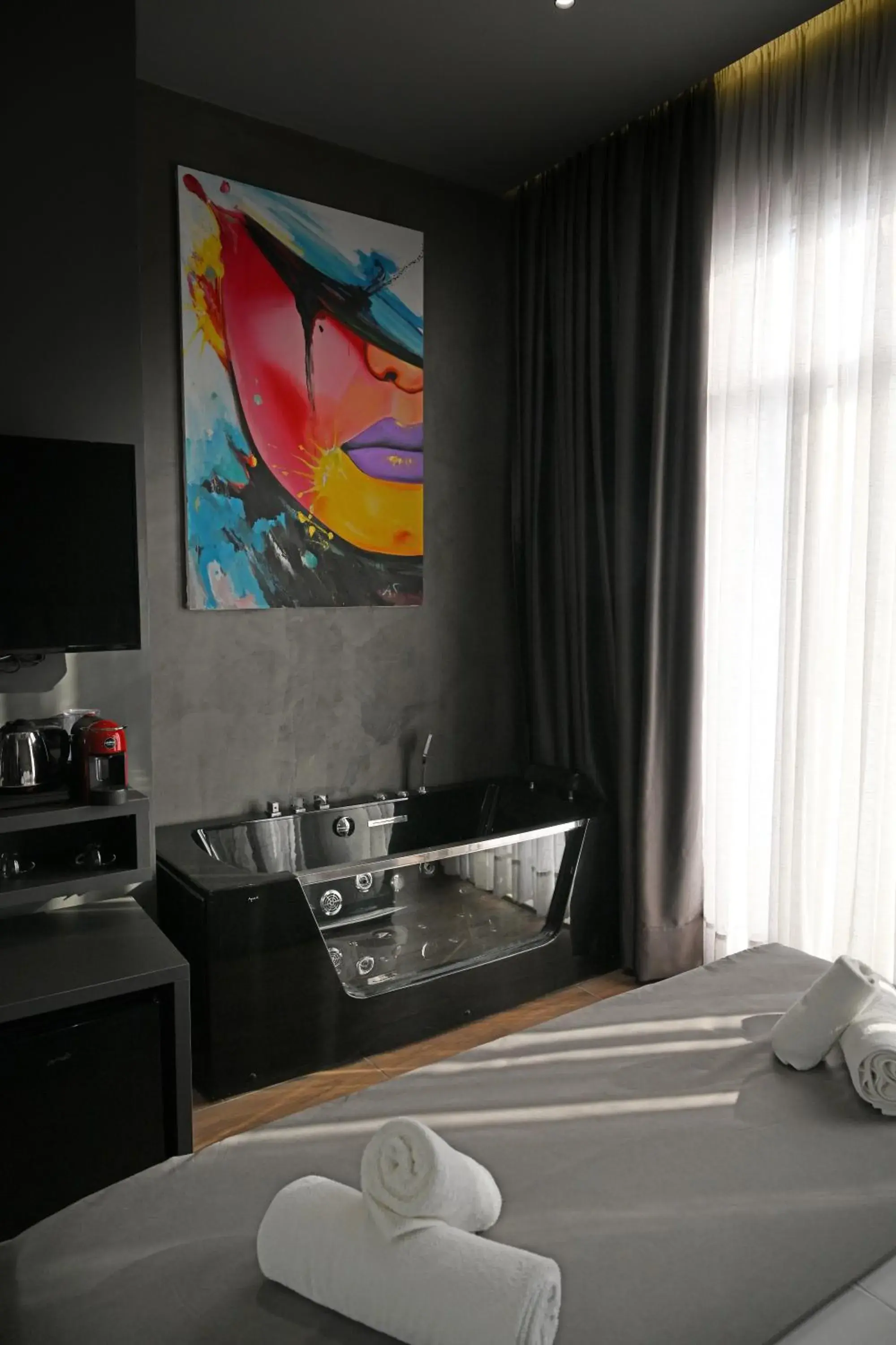 Junior Suite with Balcony in Hotel Bel Ami Tirana Junior Suite with Balcony in Hotel Bel Ami Tirana