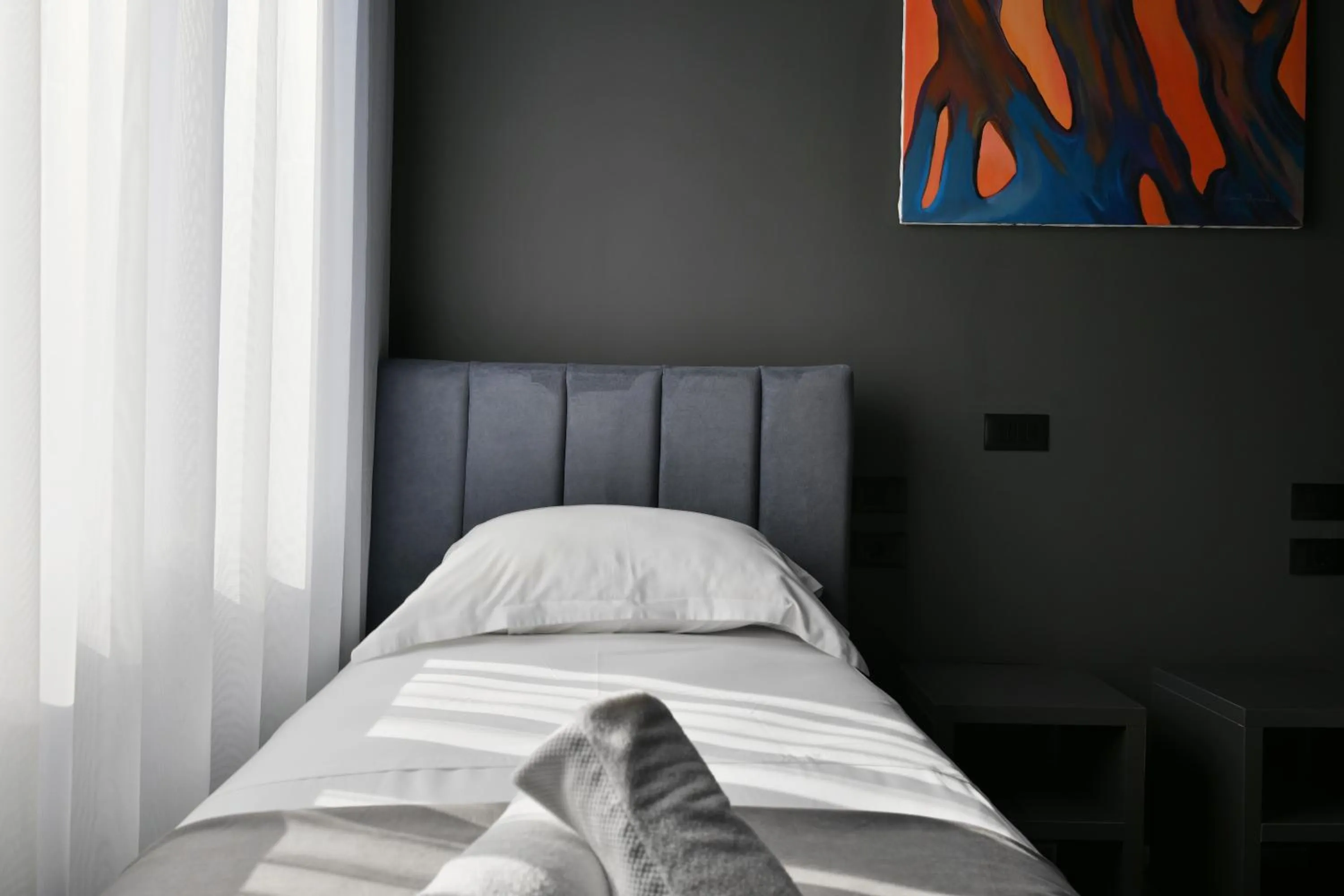 Bed in Hotel Bel Ami Tirana