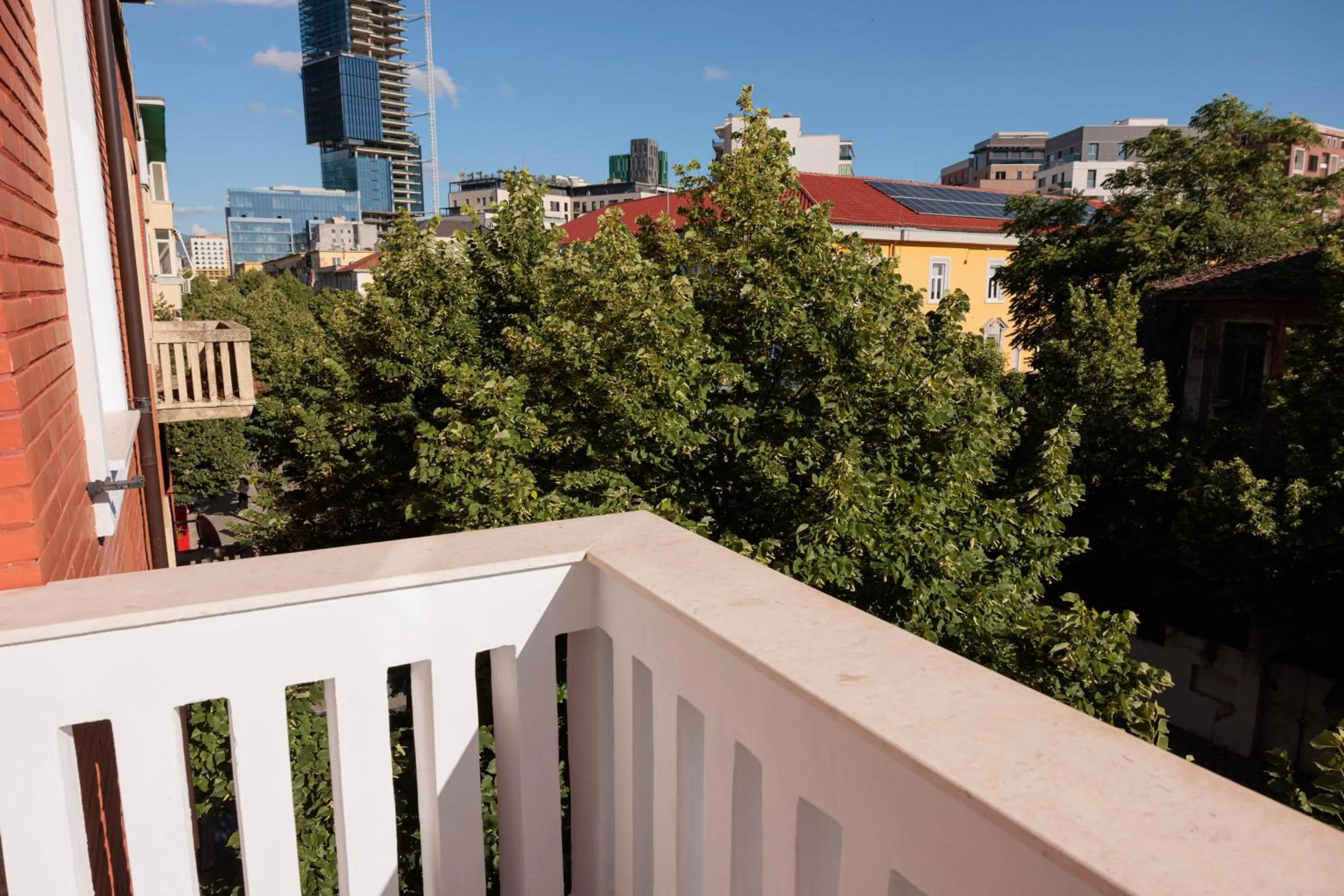 Balcony/Terrace in Hotel Bel Ami Tirana