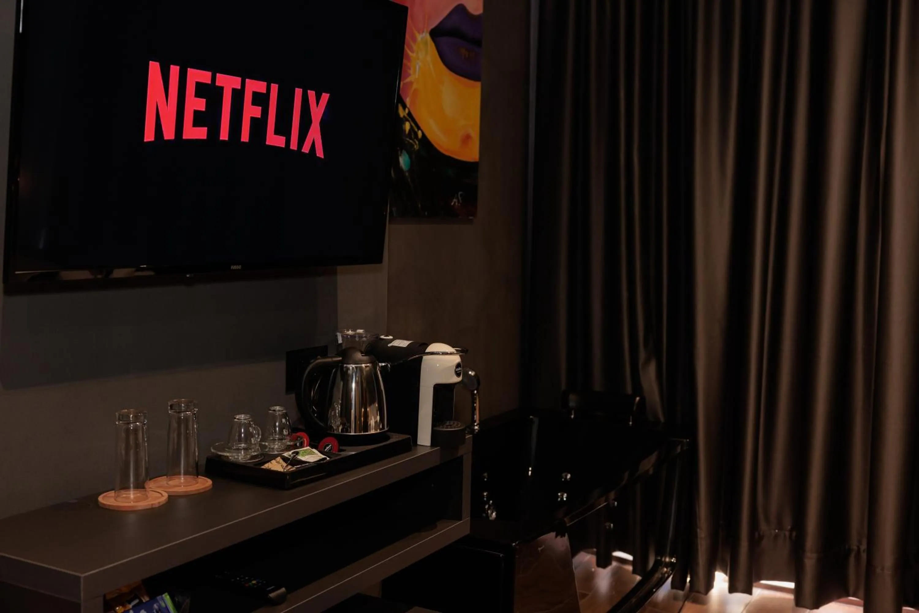 TV and multimedia in Hotel Bel Ami Tirana