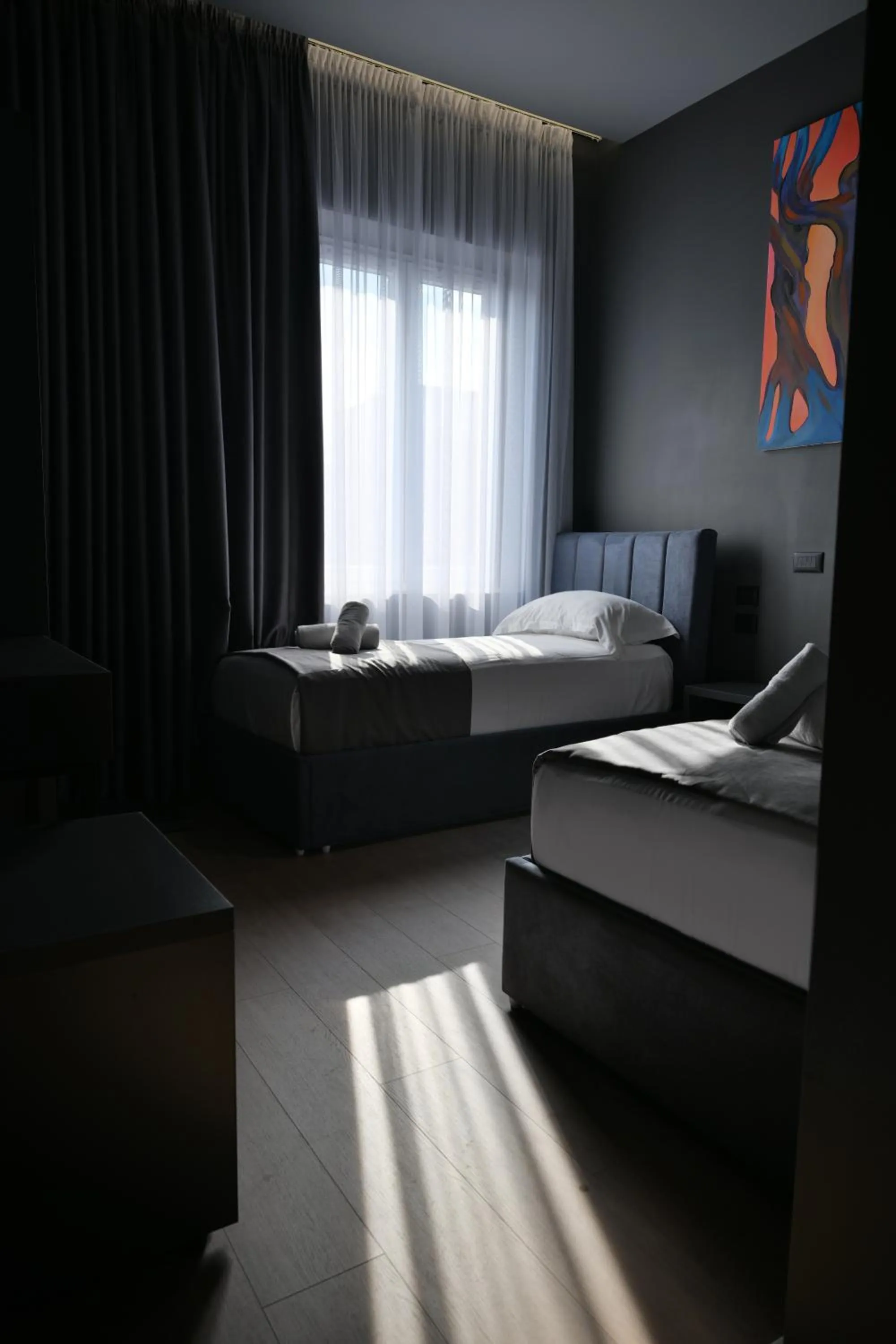 Bed in Hotel Bel Ami Tirana