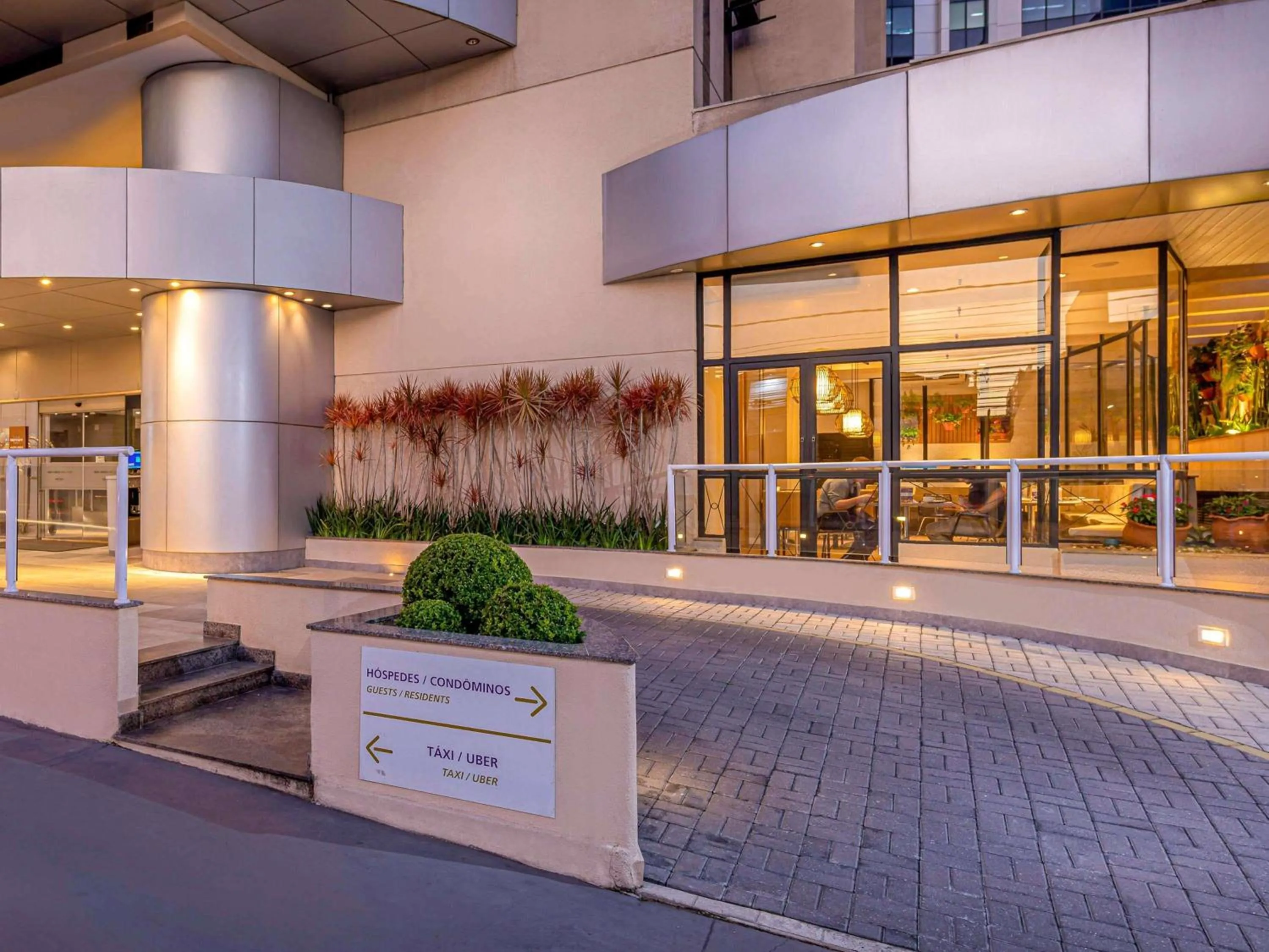 Property building in Mercure São Paulo Nações Unidas