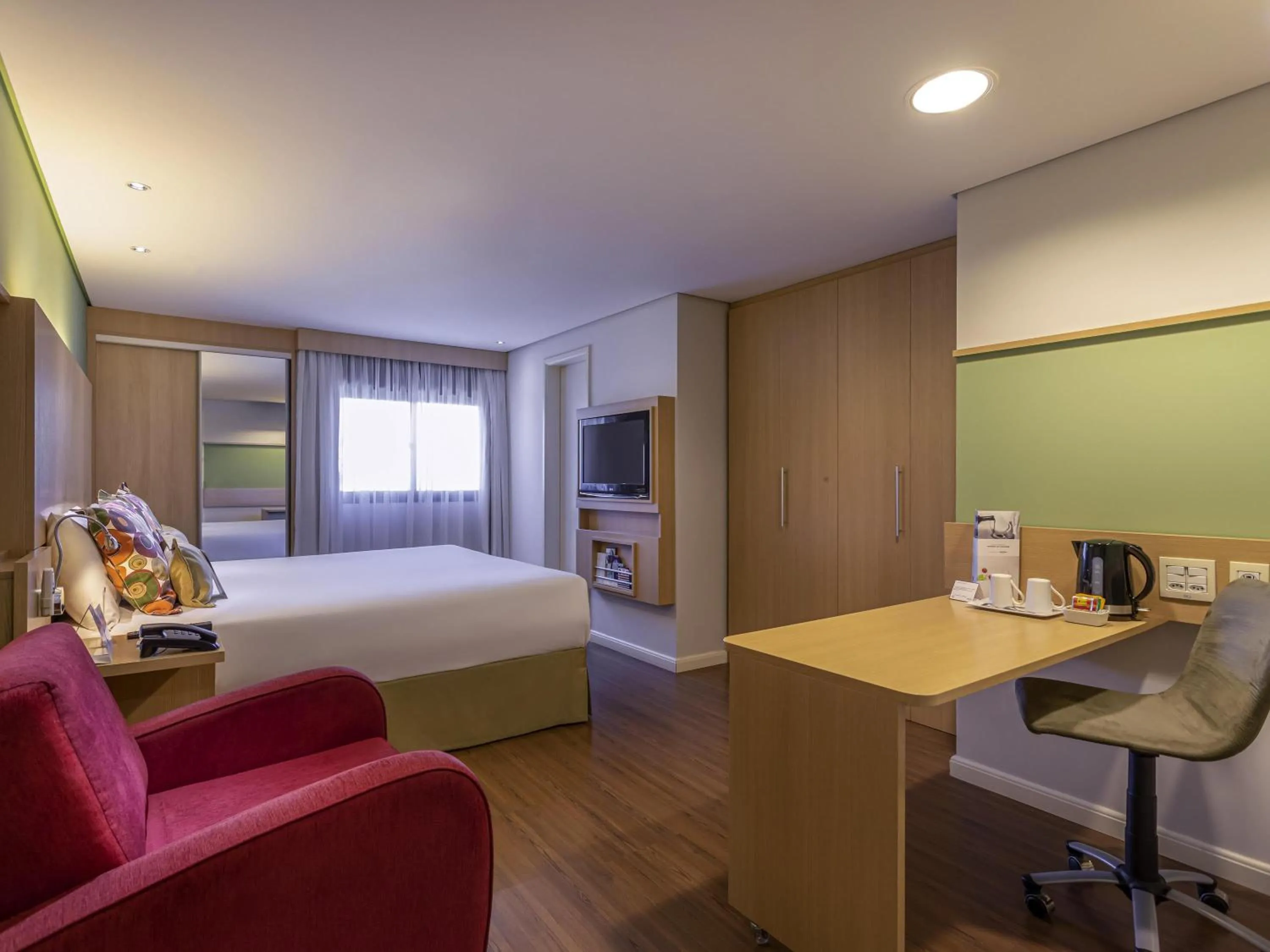 Bedroom, Bed in Mercure São Paulo Nações Unidas