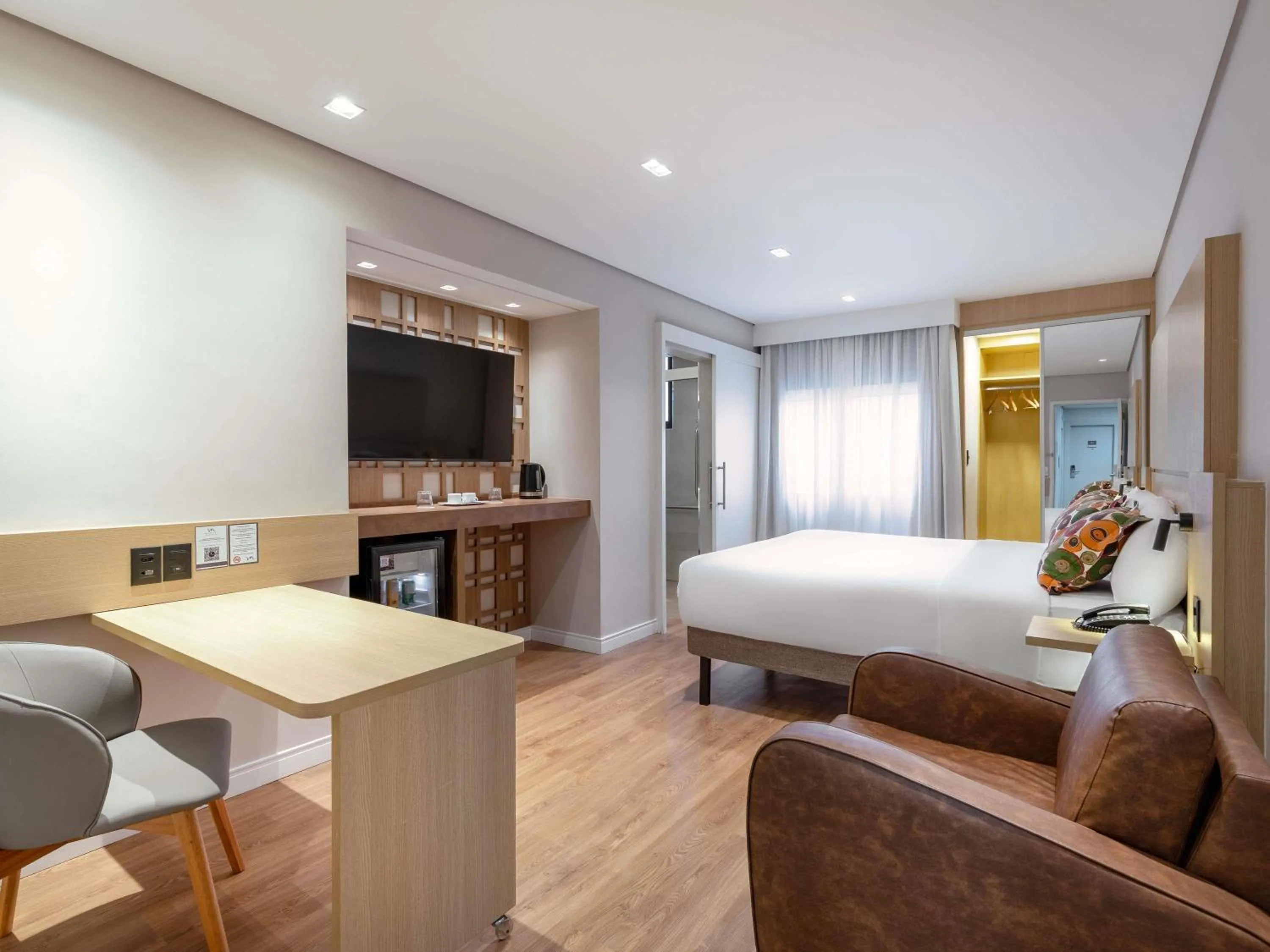 Bedroom, Bed in Mercure São Paulo Nações Unidas