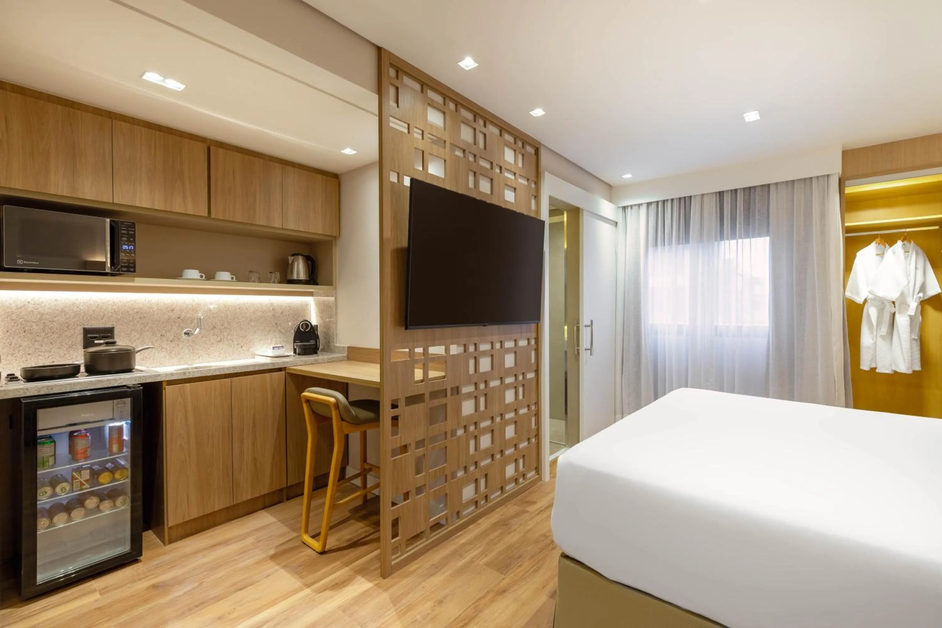 Bed in Mercure São Paulo Nações Unidas