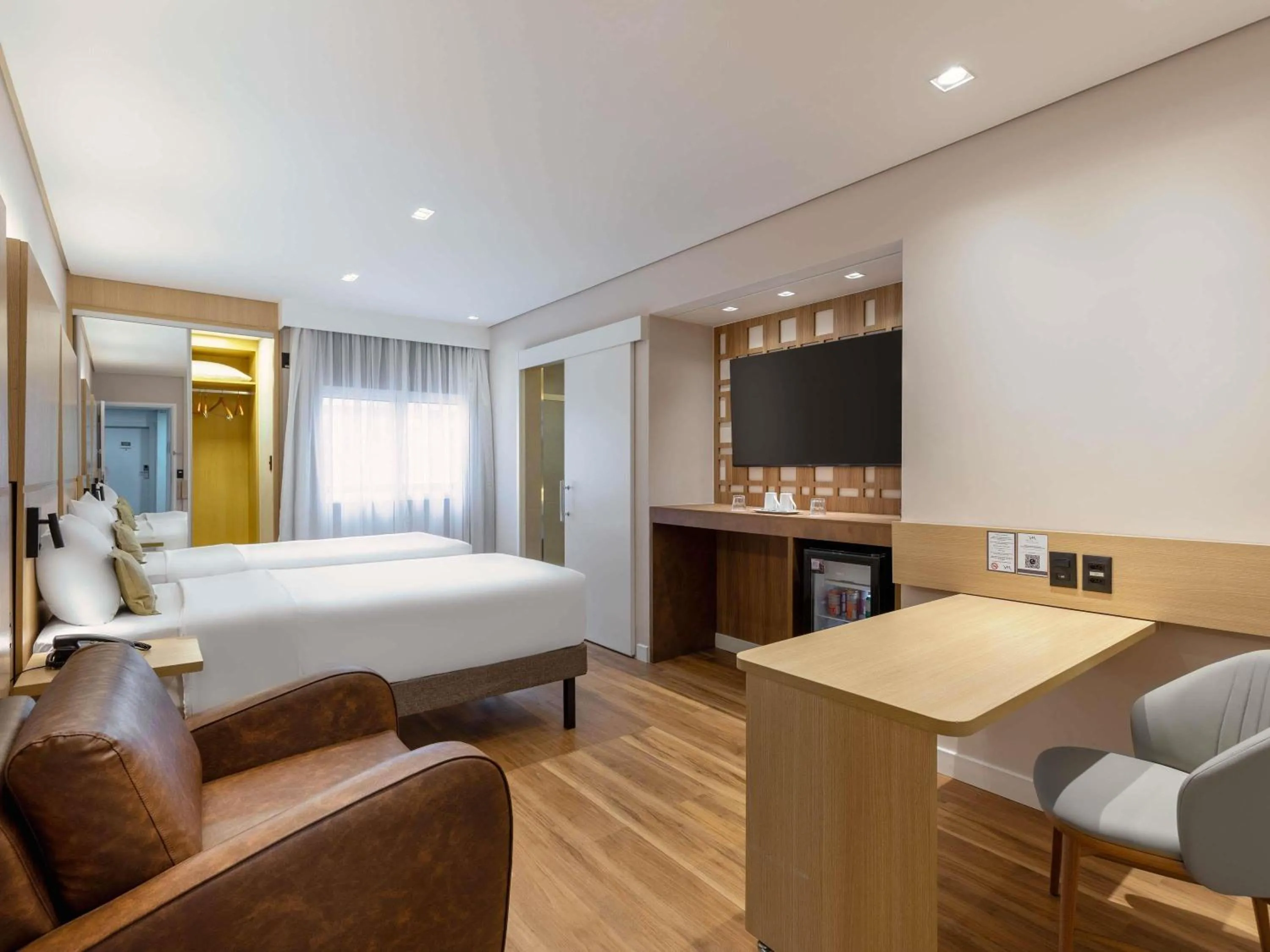 Bedroom, Bed in Mercure São Paulo Nações Unidas