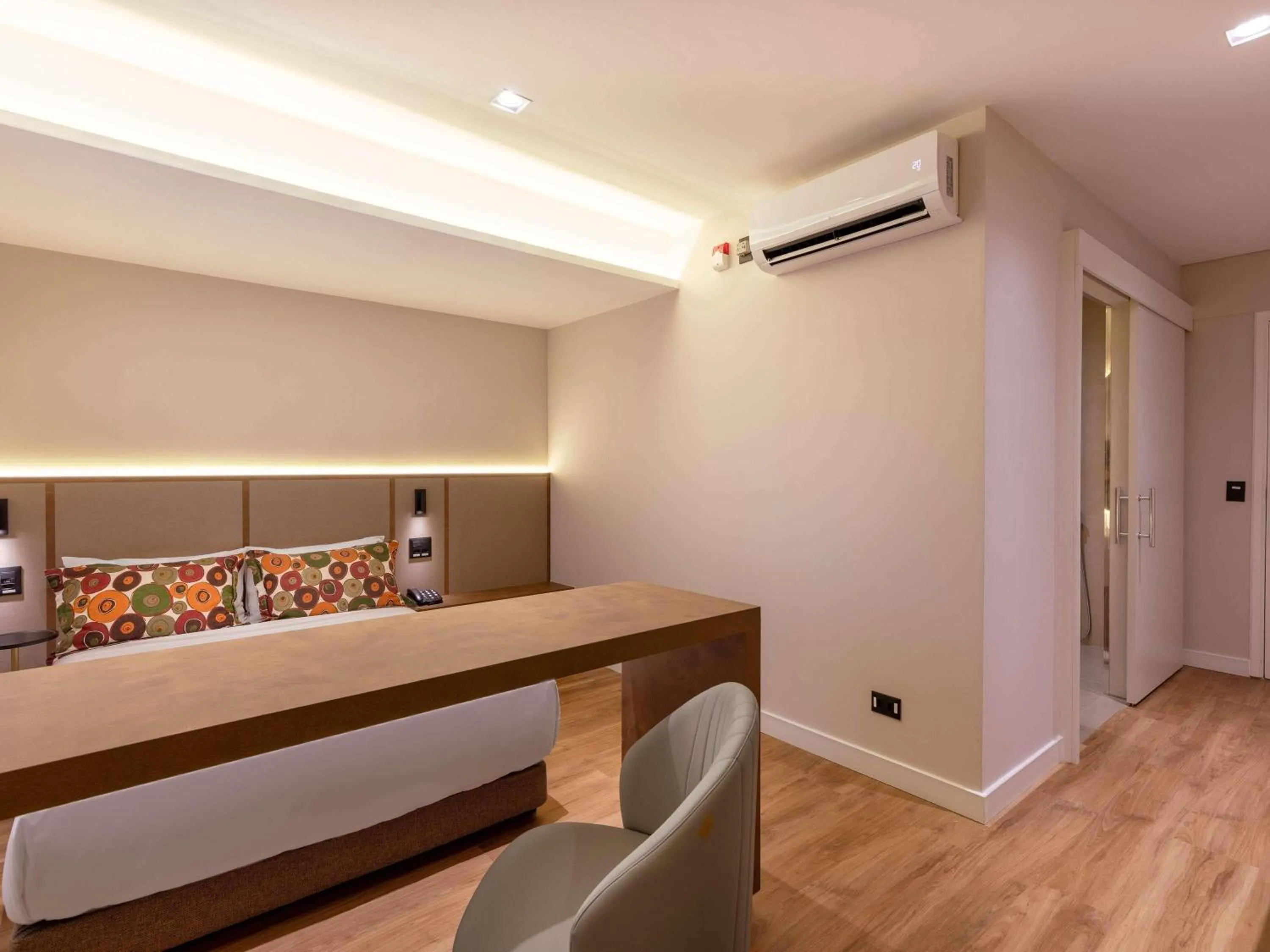 Bedroom, Bed in Mercure São Paulo Nações Unidas