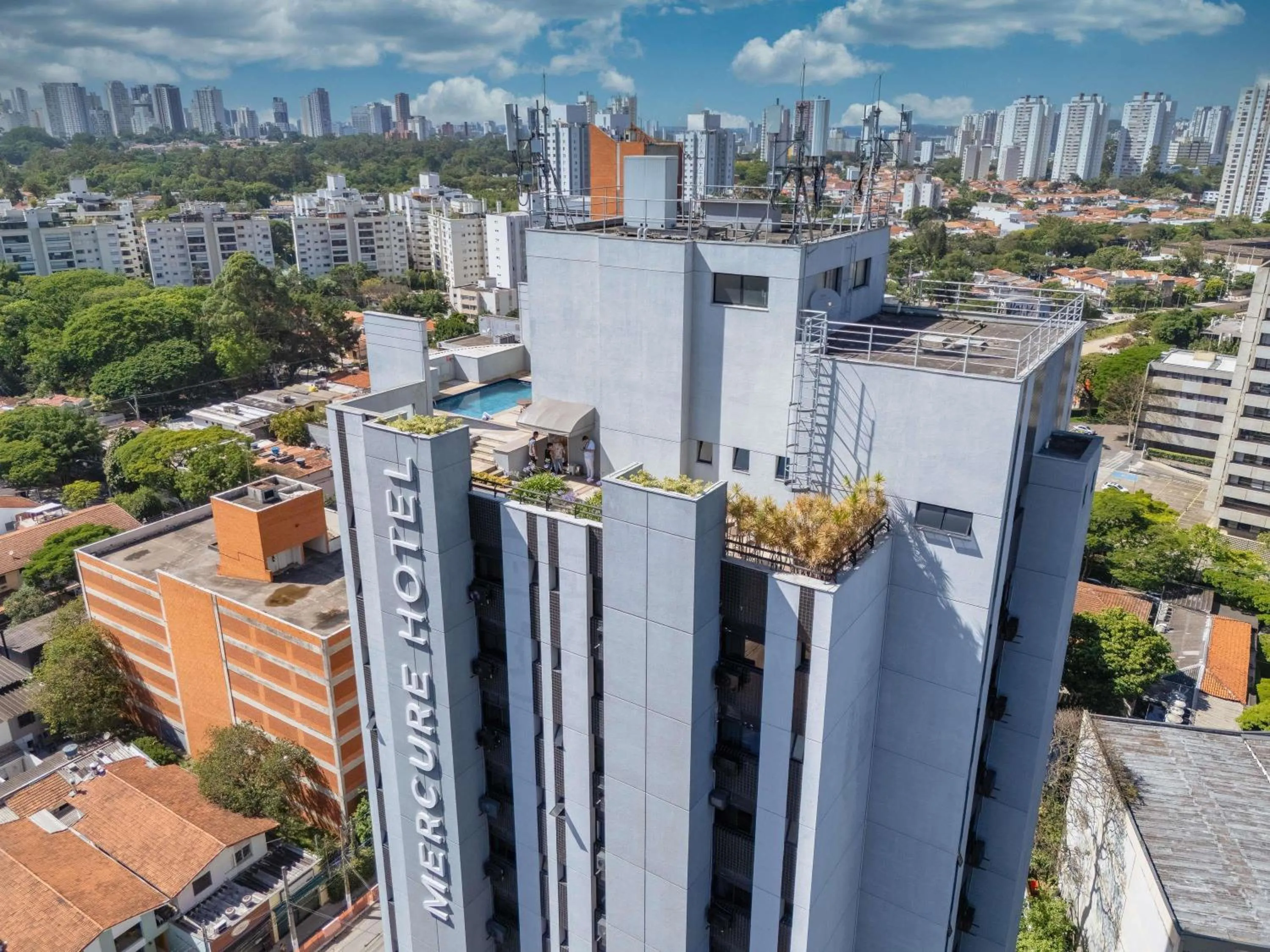 Property building in Mercure São Paulo Nações Unidas
