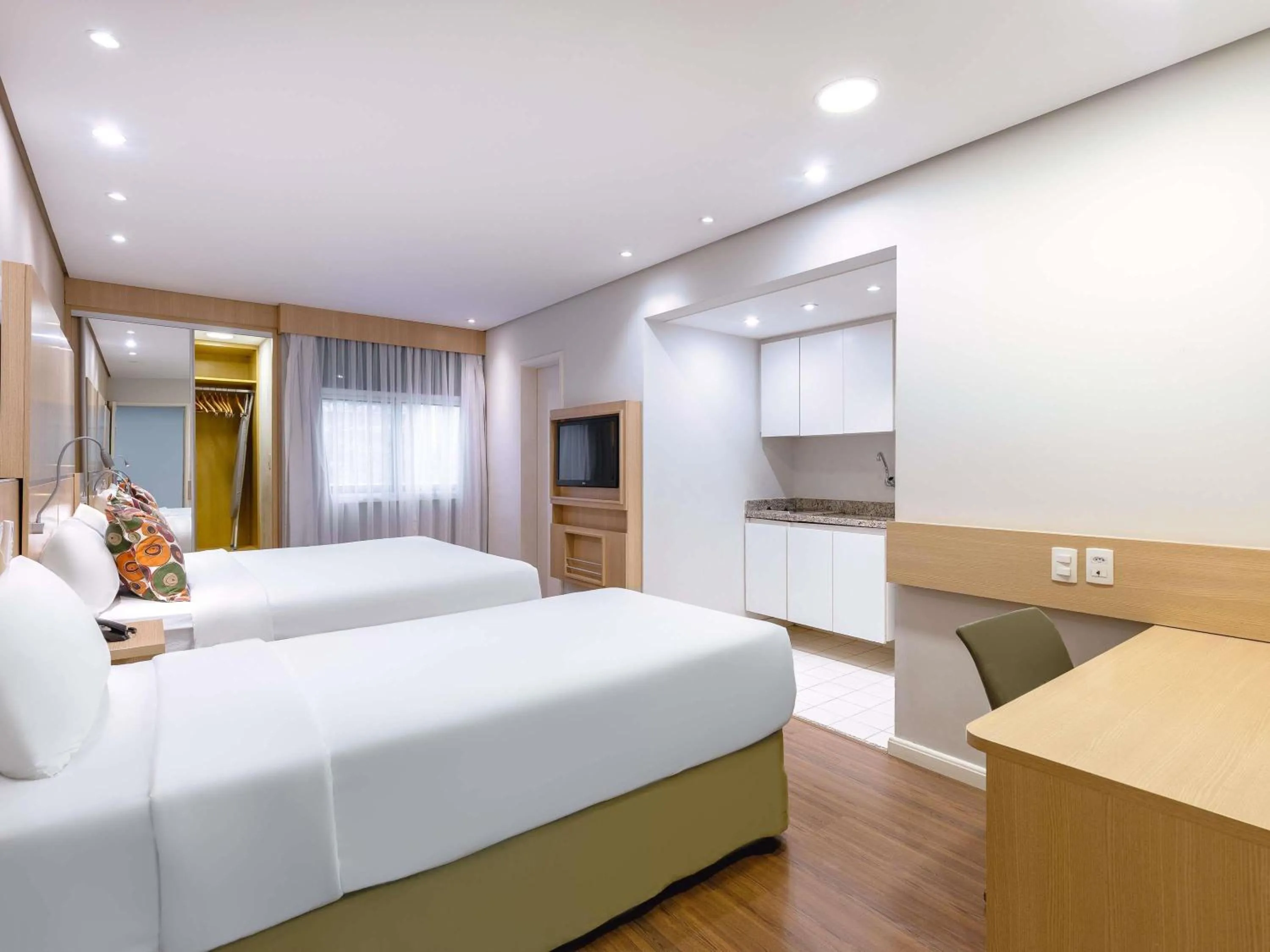 Bedroom, Bed in Mercure São Paulo Nações Unidas