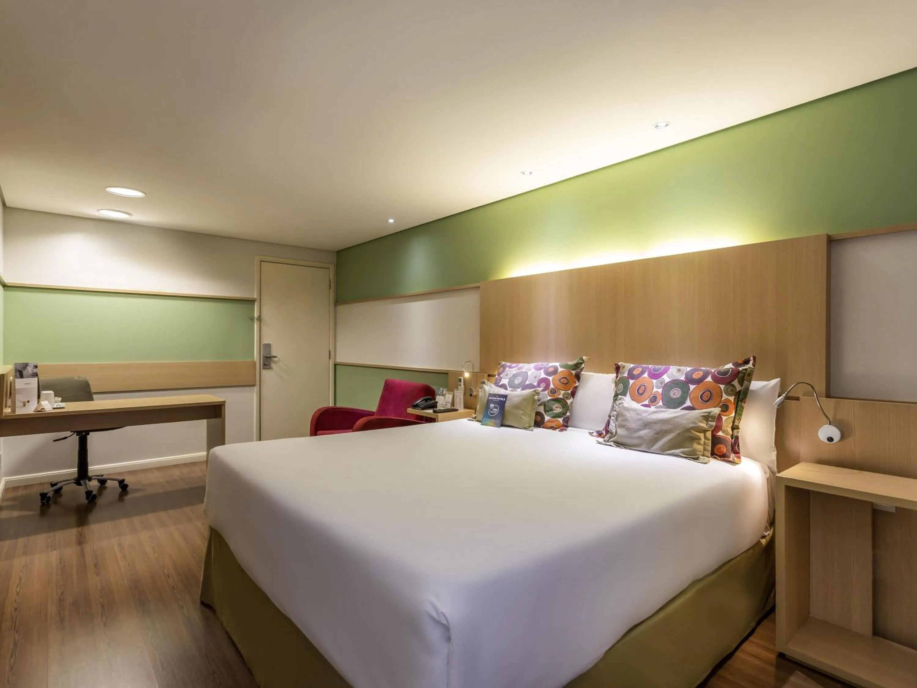 Bedroom, Bed in Mercure São Paulo Nações Unidas